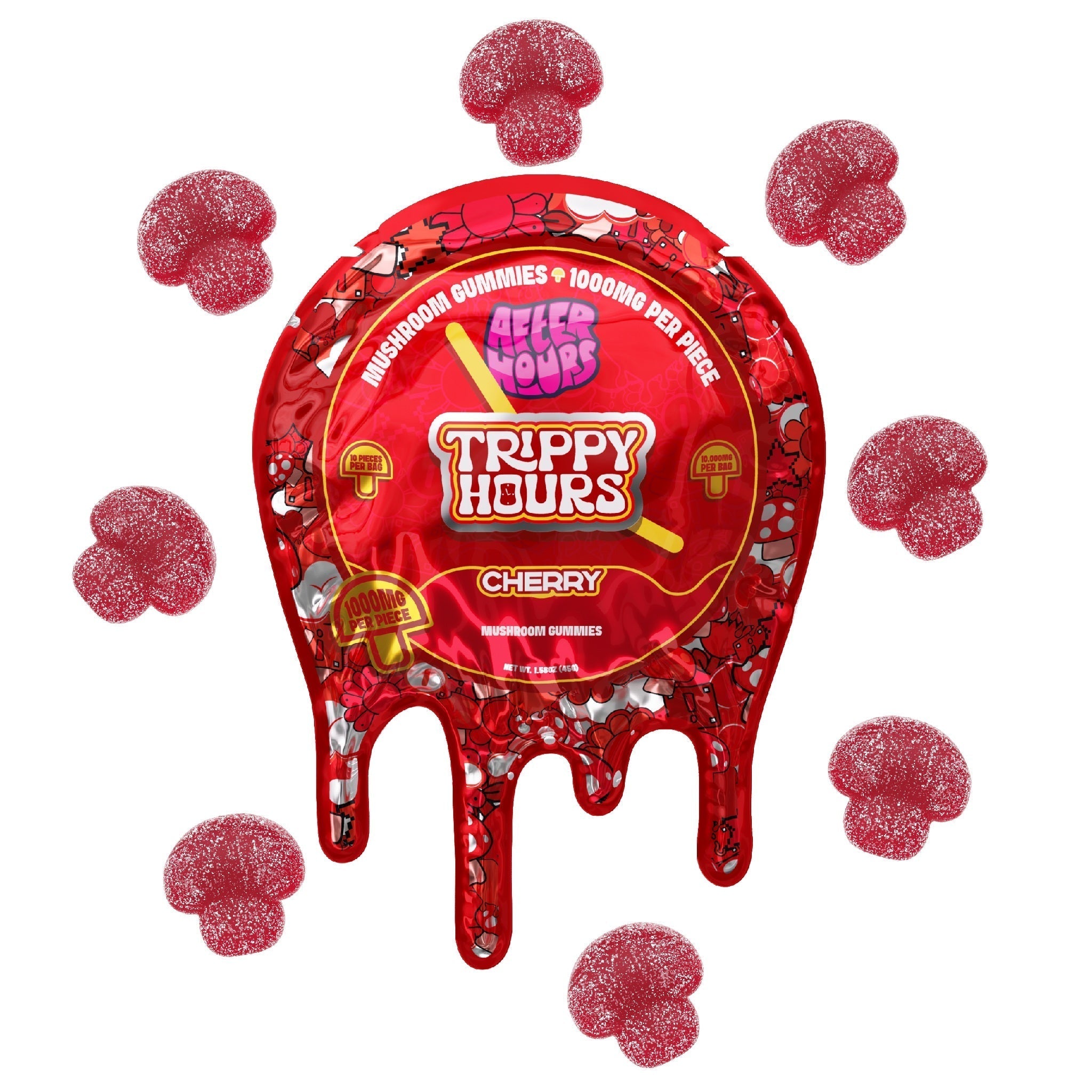 After Hours Trippy Hours Mushroom Gummies - 10,000mg - Image 4