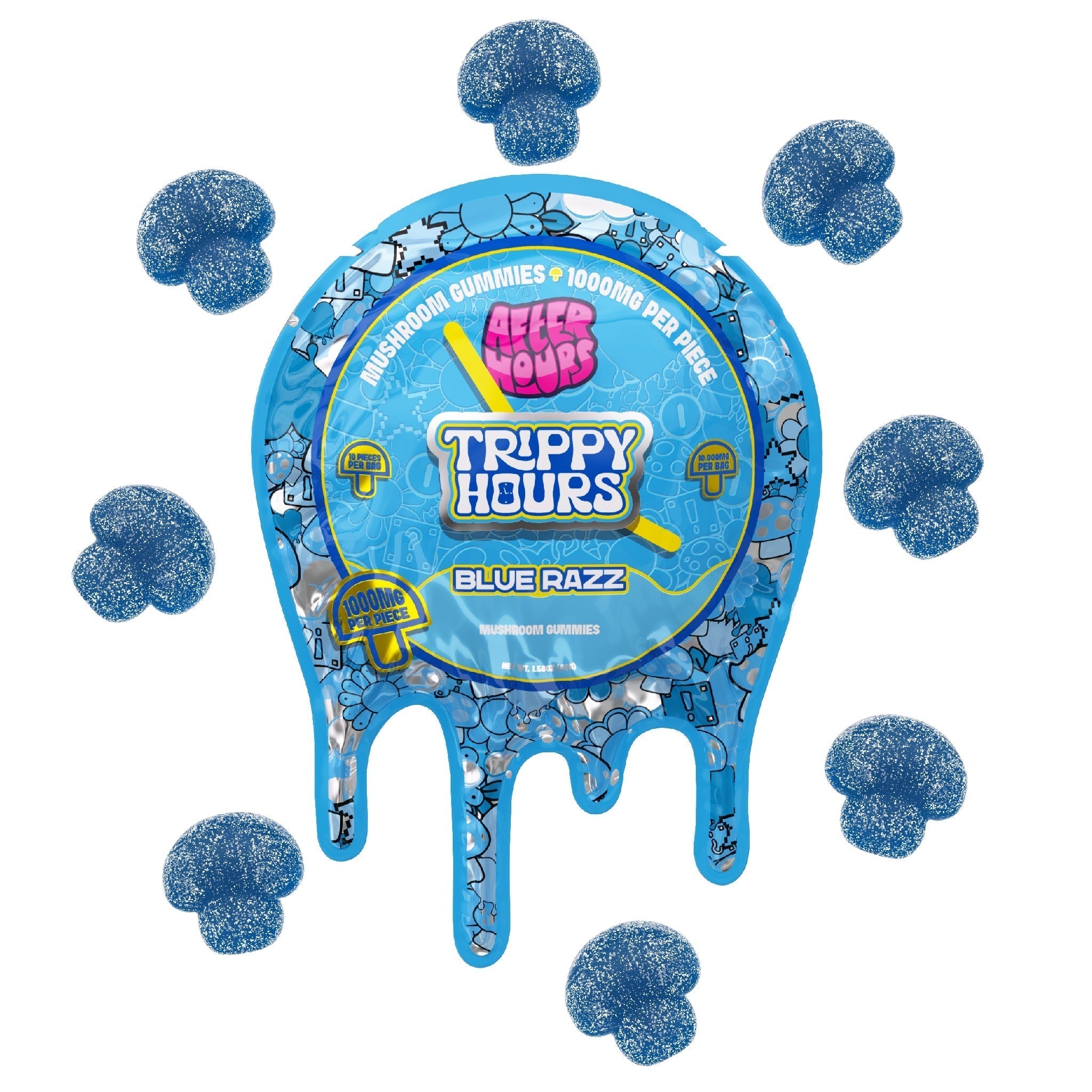 After Hours Trippy Hours Mushroom Gummies - 10,000mg - Image 2