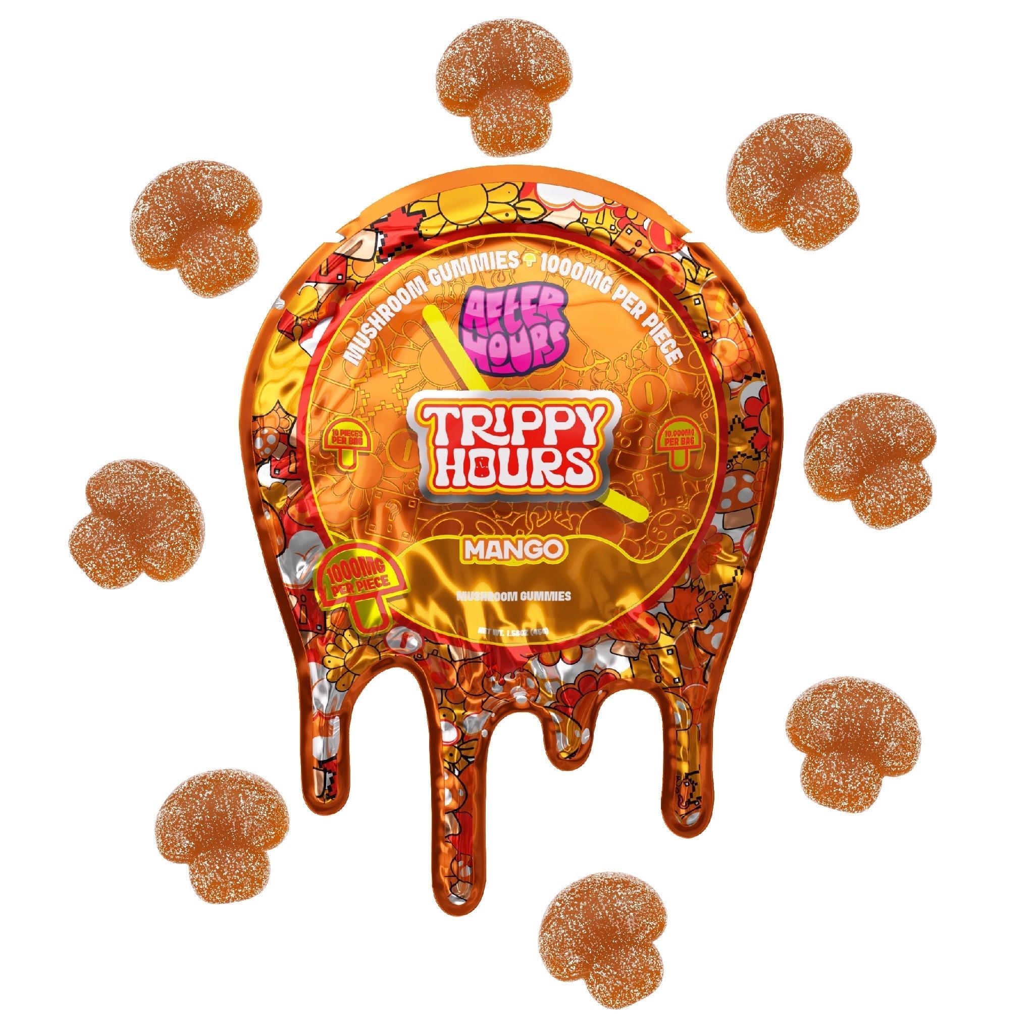 After Hours Trippy Hours Mushroom Gummies - 10,000mg - Image 8
