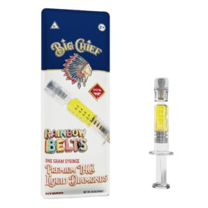 Big Chief 99% Liquid Diamonds THC-A Concentrate Syringe - 1g