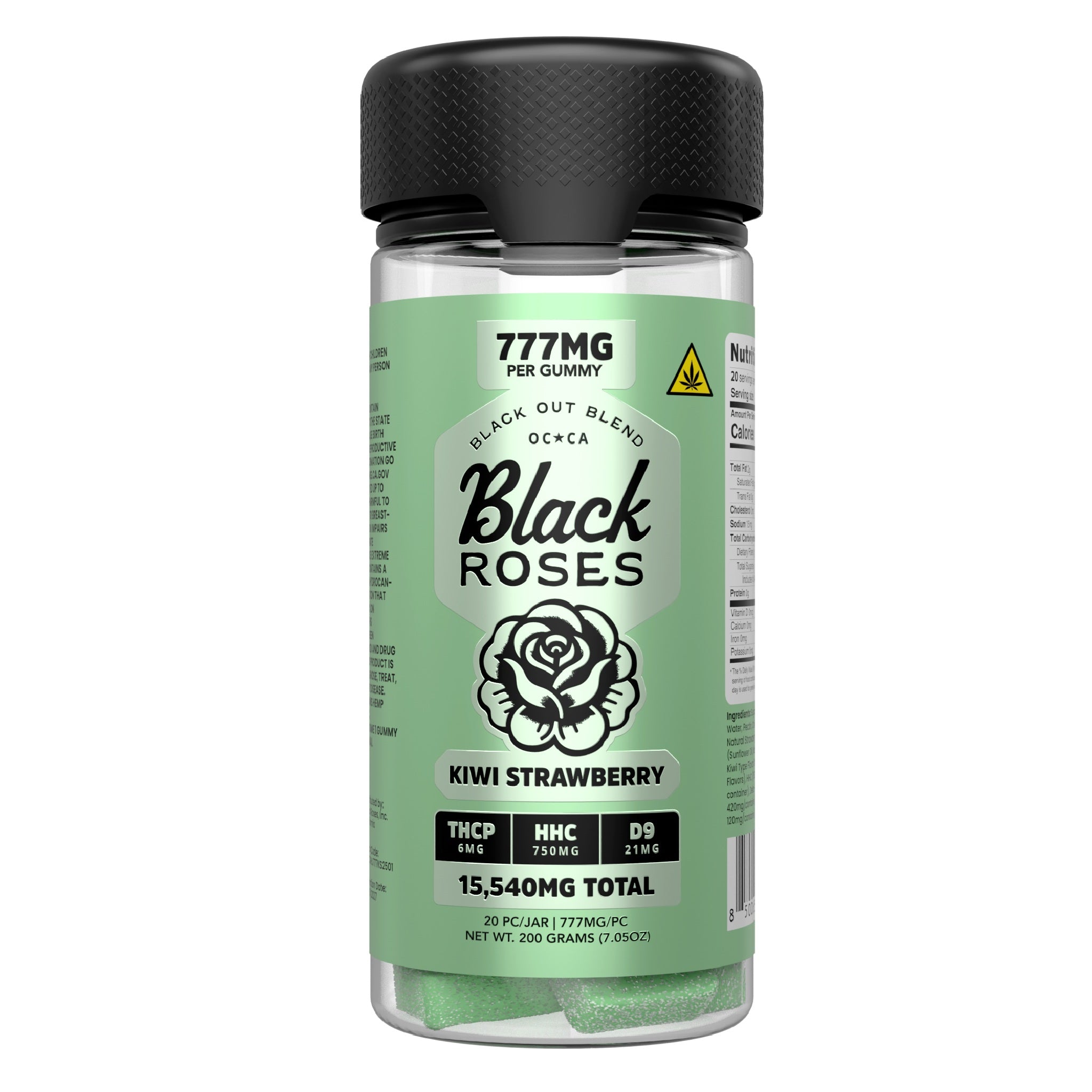 Black Roses Black Out THC-P Gummies - 15,540mg - Image 3