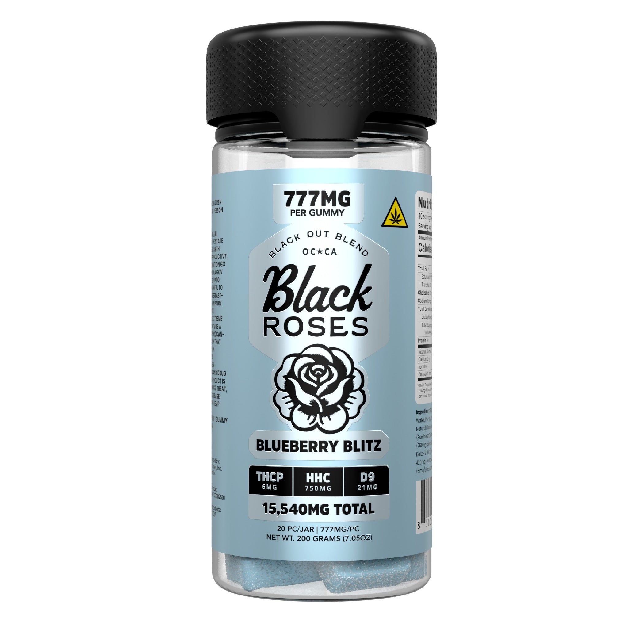 Black Roses Black Out THC-P Gummies - 15,540mg - Image 2