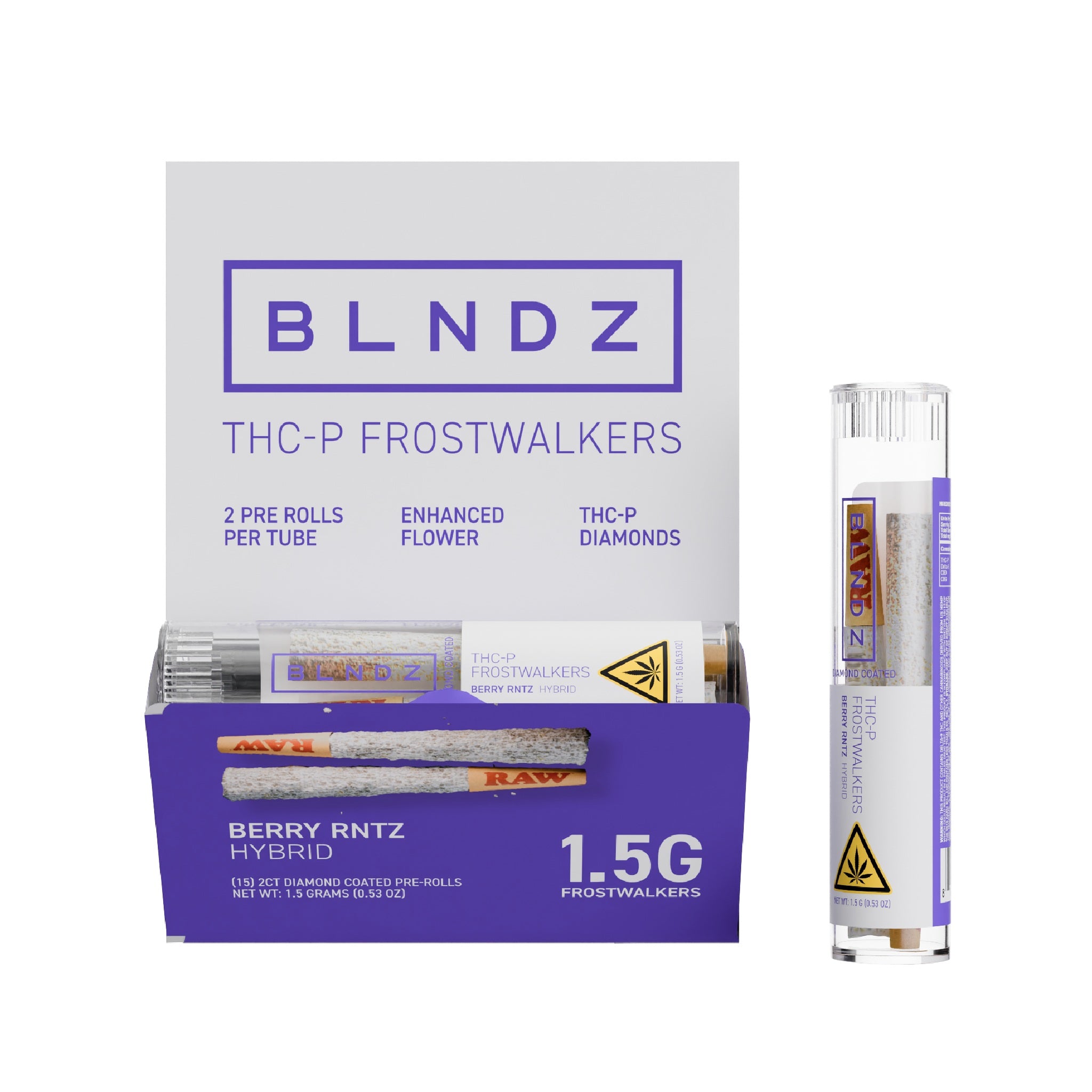 Blndz THC-P Diamond Infused Frostwalkers - 1.5g - Image 2