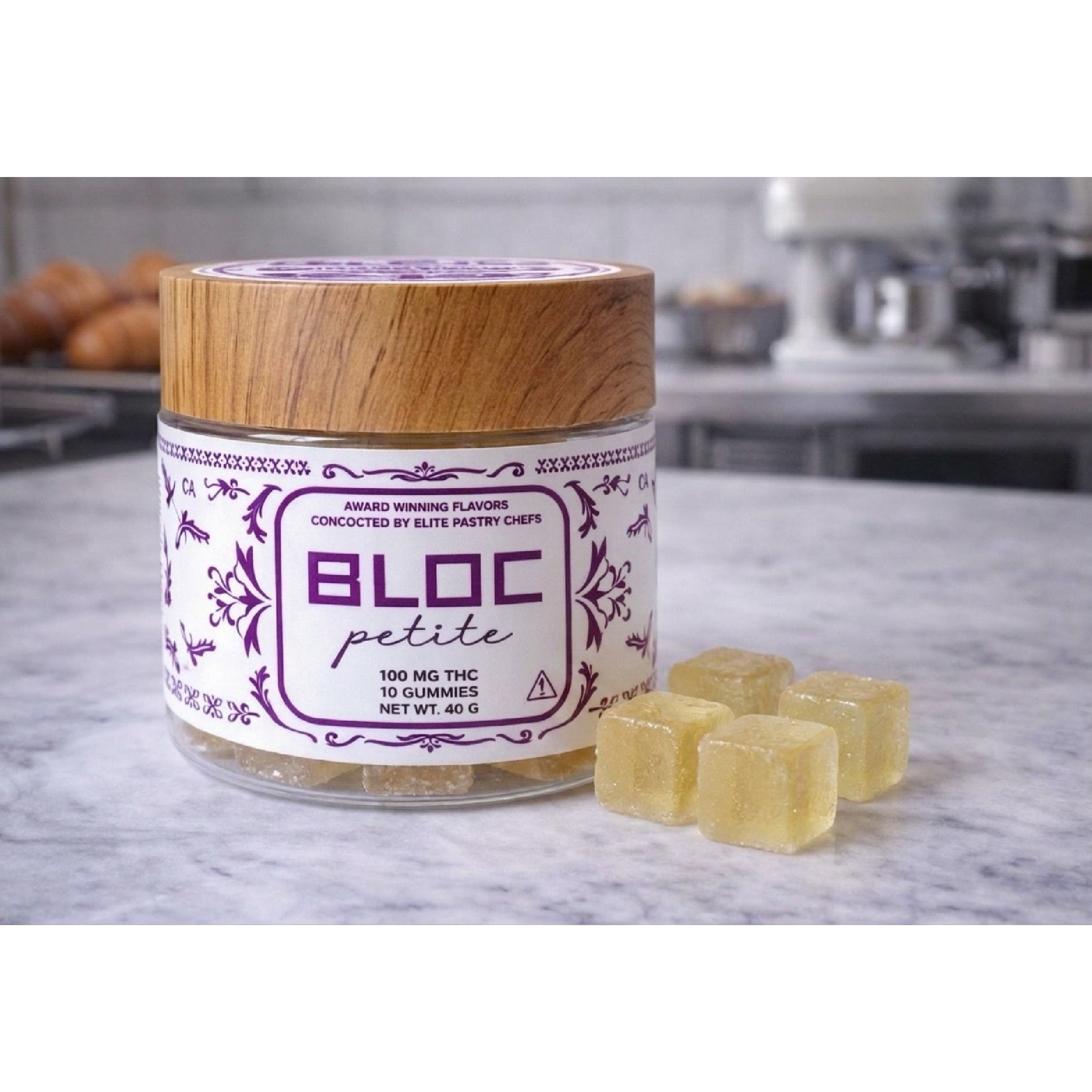 Bloc Petite Artisanal THC Gummies - Caramelized Pineapple - Image 2