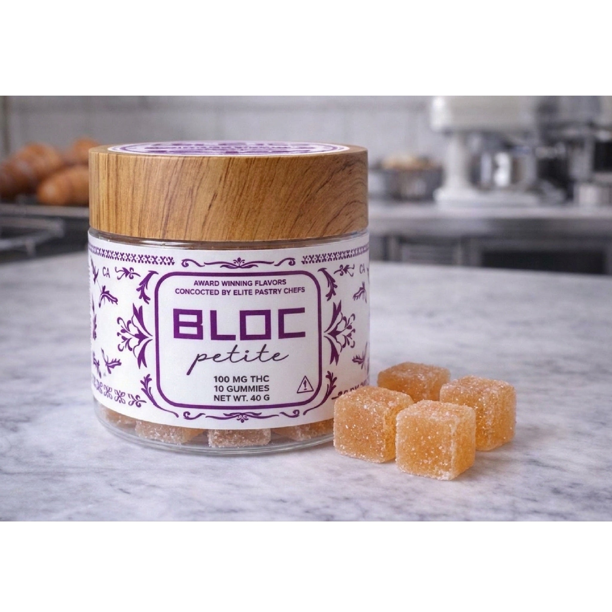 Bloc Petite Artisanal THC Gummies - Guava Roasted Vanilla - Image 2
