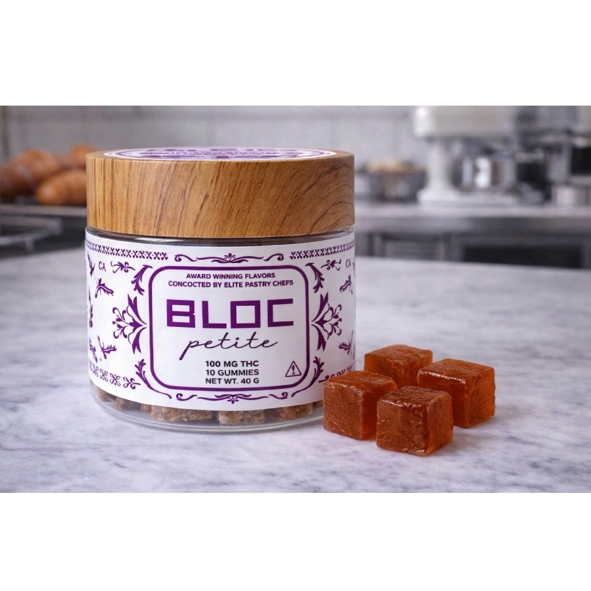 Bloc Petite Artisanal THC Gummies - Tiramasu a la cafe - Image 2
