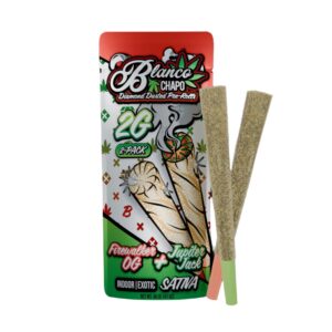 Chapo Blanco Diamond Dusted THC-A Duo Pre-Roll - 2g