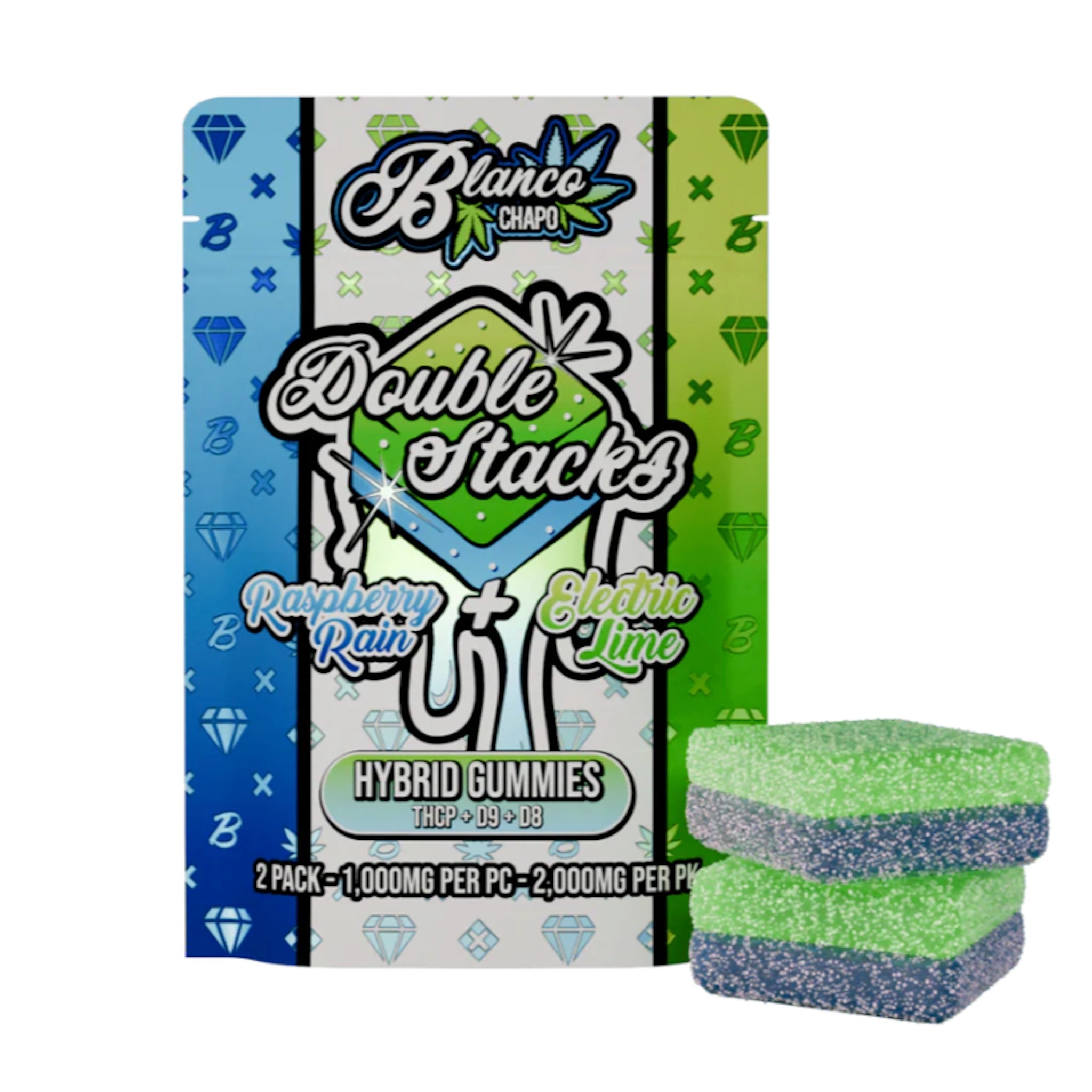 Chapo Double Stacks THC-P Gummies - 2000mg