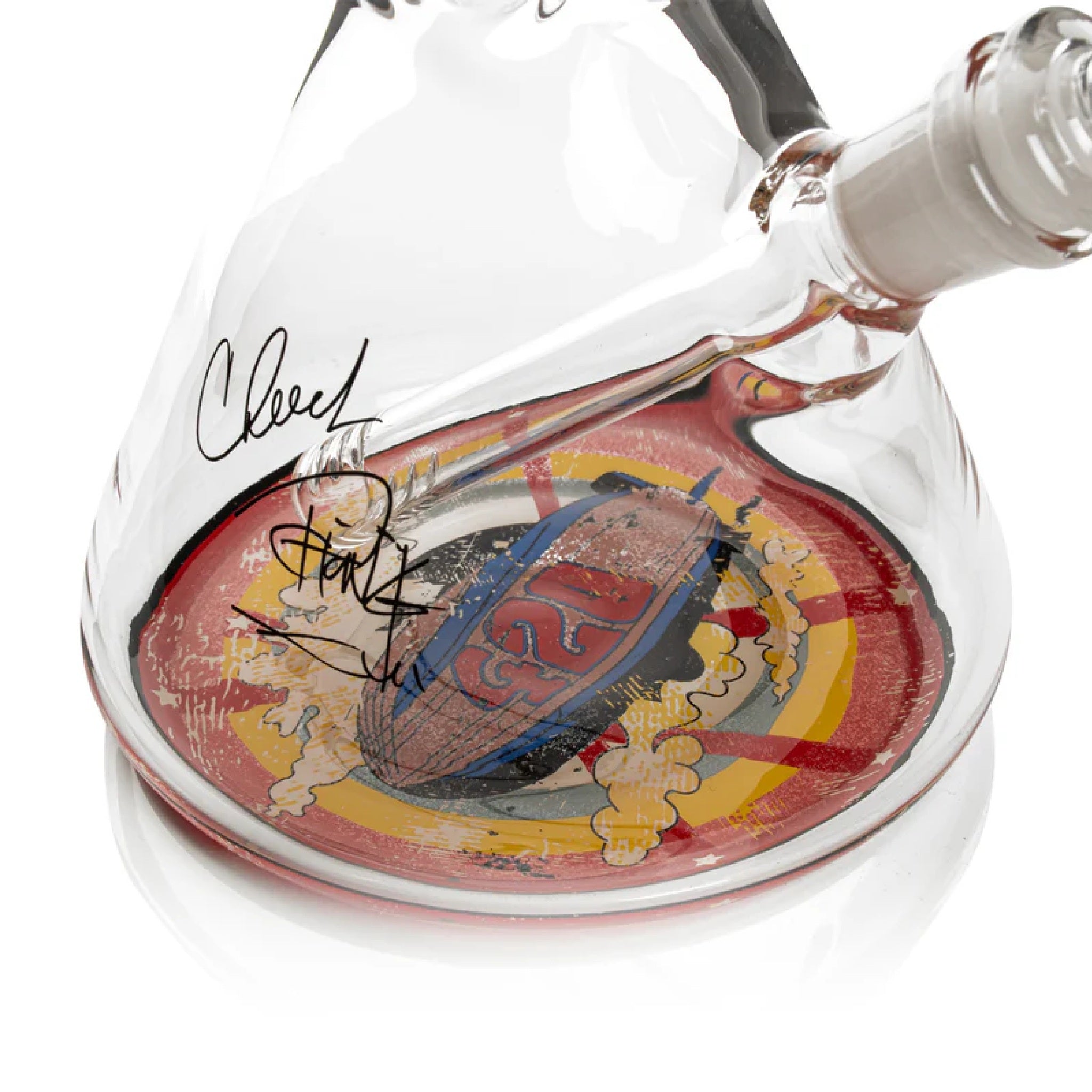 Cheech & Chong Glass 420 Mind Beaker Bong - 10in - Image 3