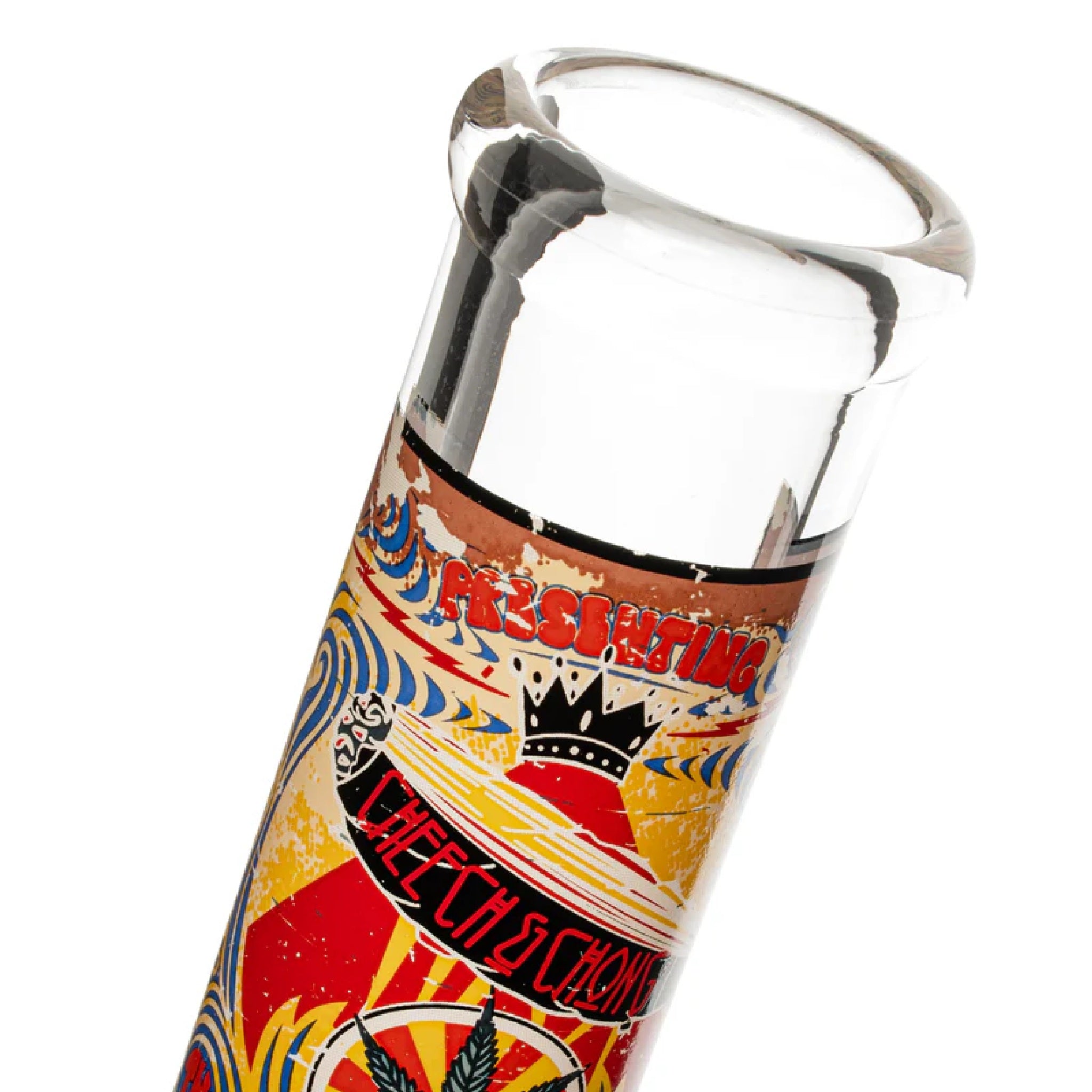 Cheech & Chong Glass 420 Mind Beaker Bong - 10in - Image 2