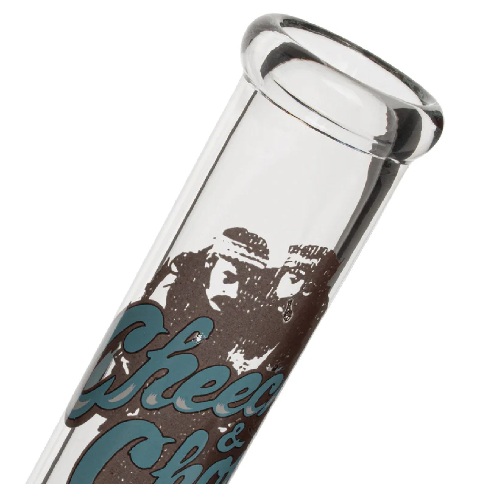 Cheech & Chong Glass Can I Be Blunt Beaker Bong - 10in - Image 2