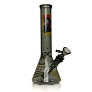 Cheech & Chong Glass Stoners in Space Beaker Bong  - 10in