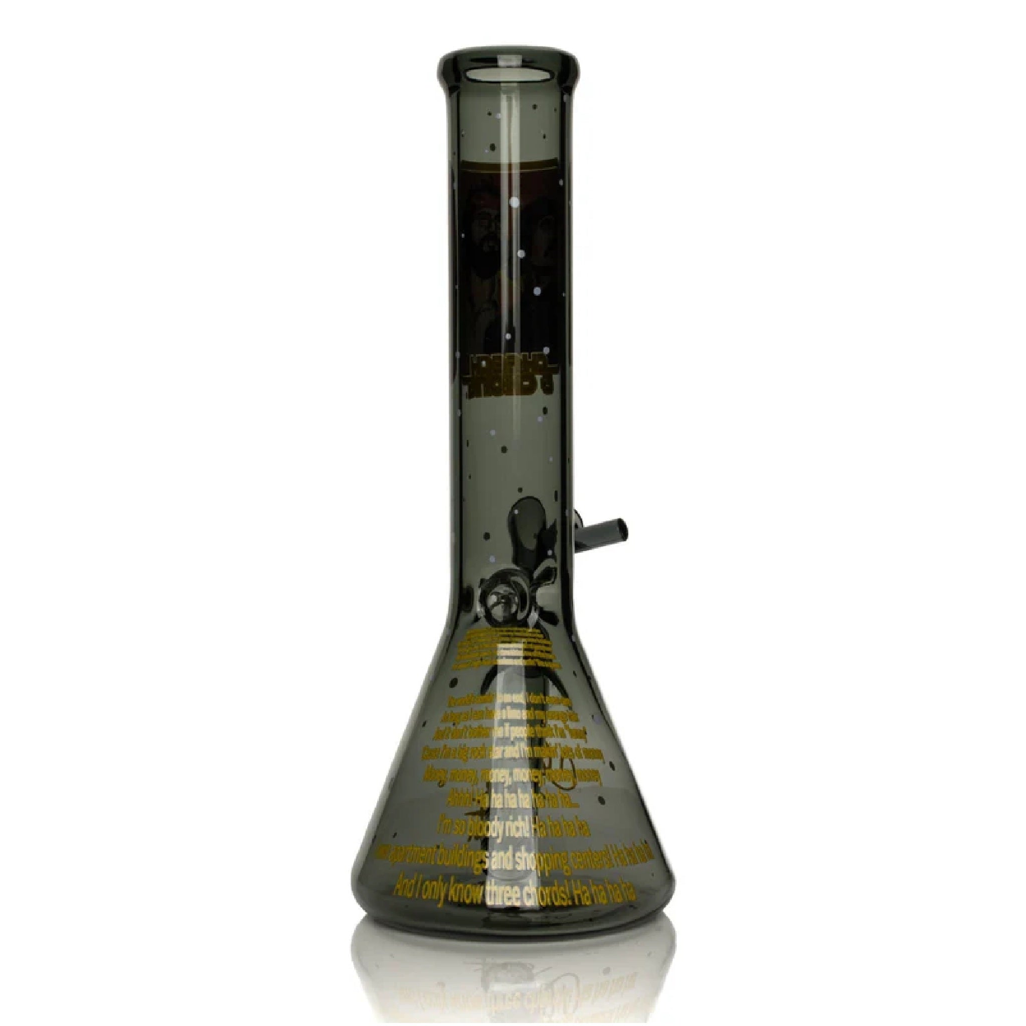 Cheech & Chong Glass Stoners in Space Beaker Bong - 10in - Image 4