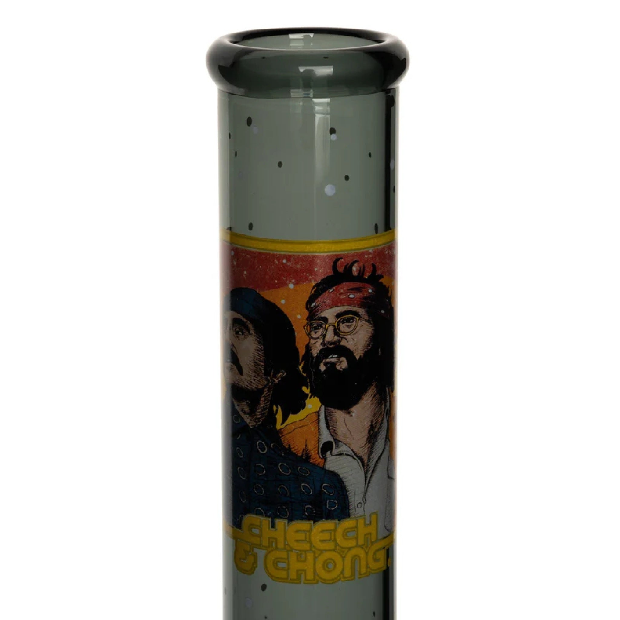Cheech & Chong Glass Stoners in Space Beaker Bong - 10in - Image 3
