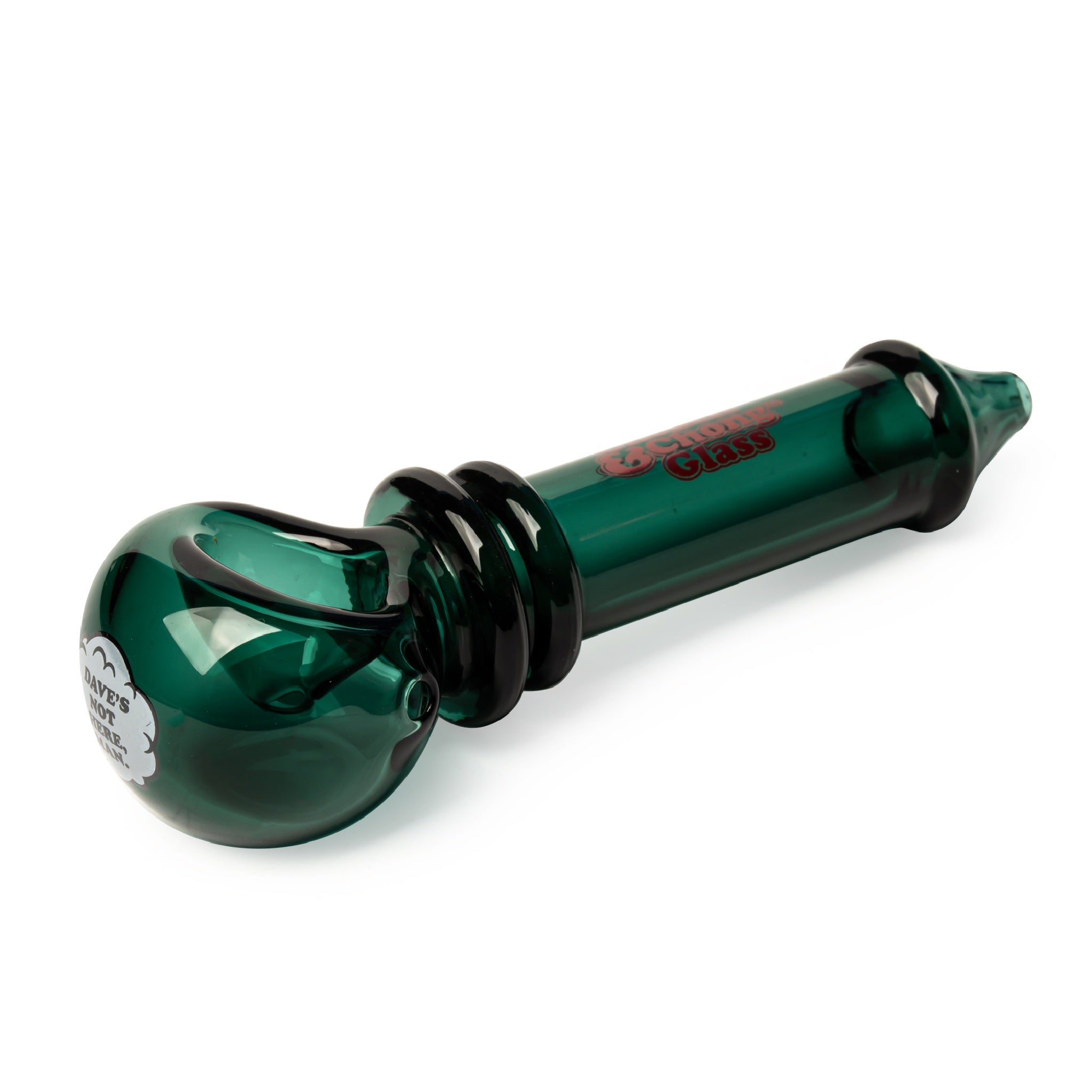 Cheech & Chong Glass Zimmerman Pipe - 4in - Image 2