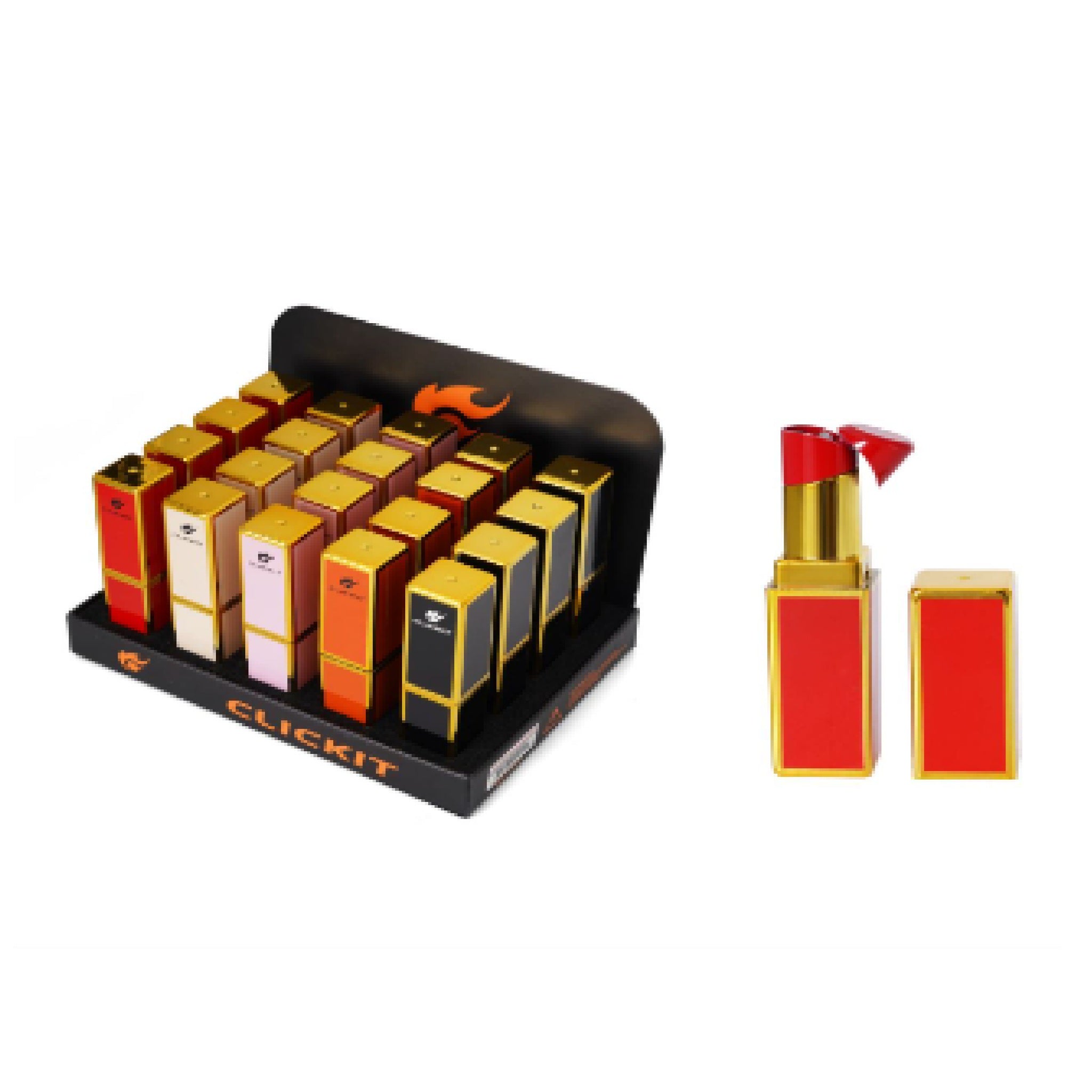 Clickit Lipstick Flame Lighter - Image 2