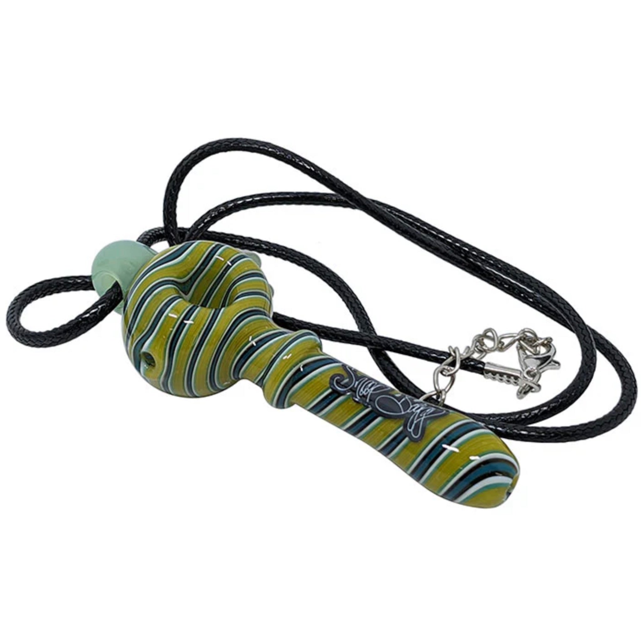 Dogg lbs Everyday Assorted Necklace Spoon Hand Pipe - 3in - Image 2