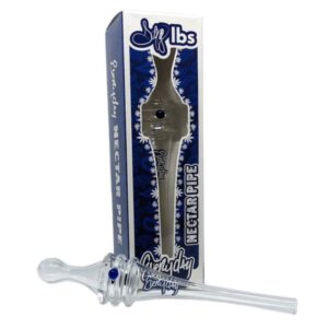 Dogg Lbs Glass Everyday Nector Pipe - 6in