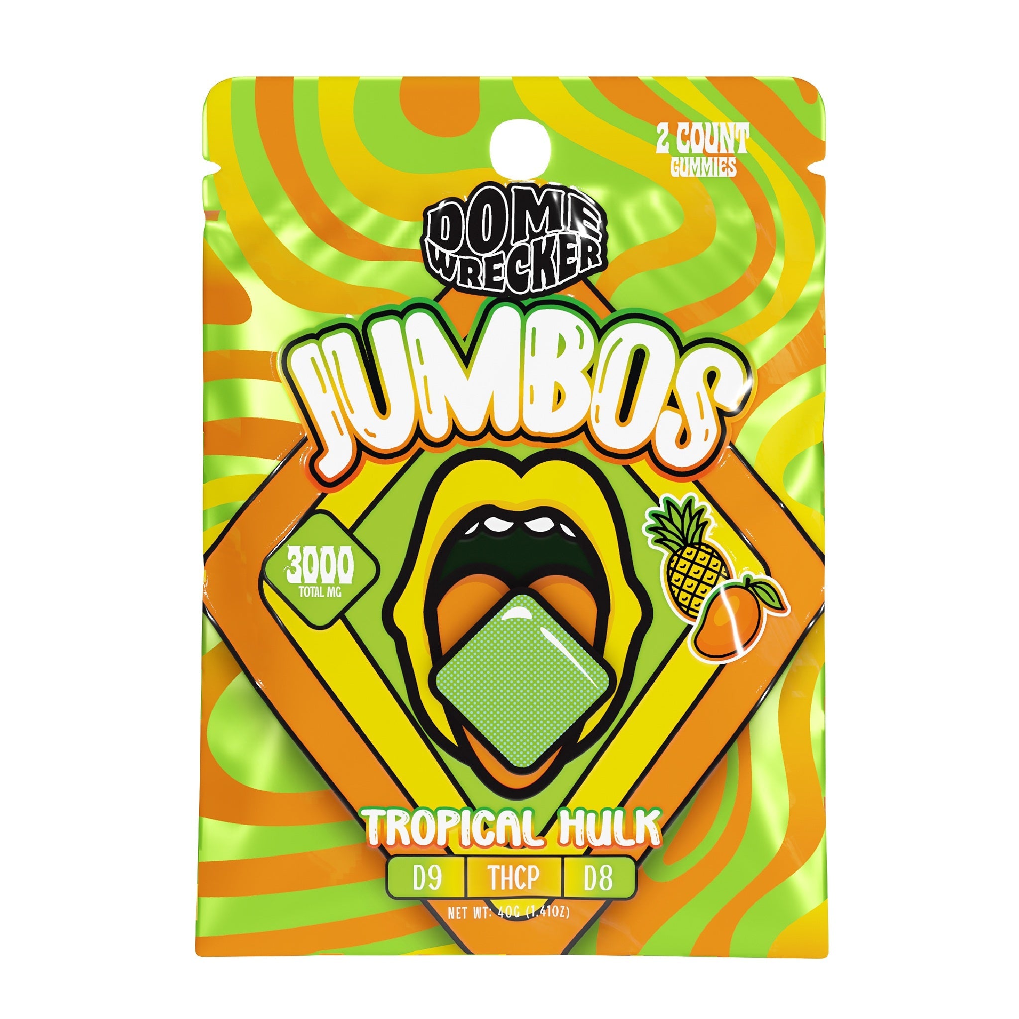 Dome Wrecker Jumbo Gummies - 3000mg (2ct) - Image 2