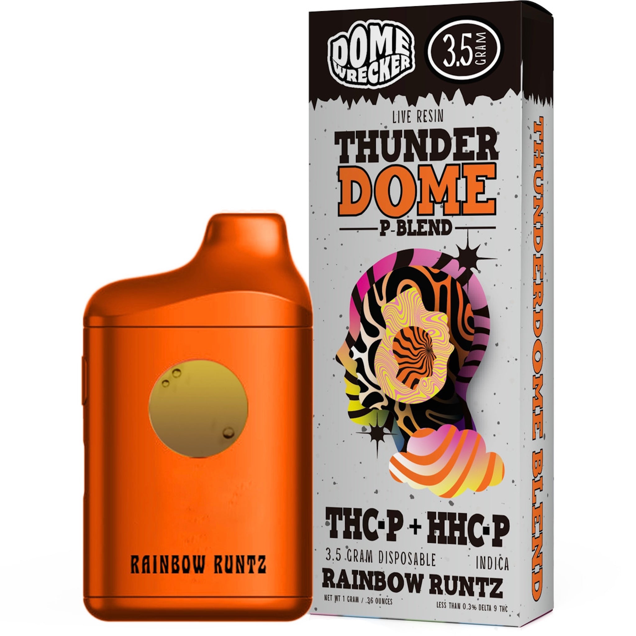 Dome Wrecker Thunder Dome Live Resin P-Blend Vaporizer - 3500mg - Image 2