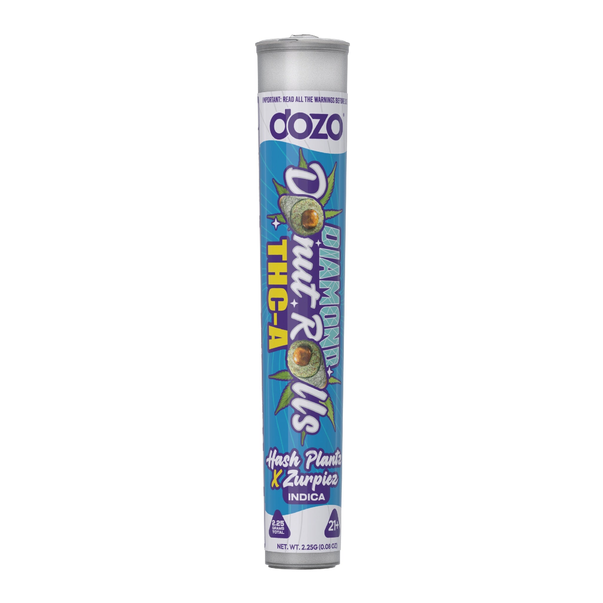 Dozo Diamond THC-A Donut Rolls - 2.25g