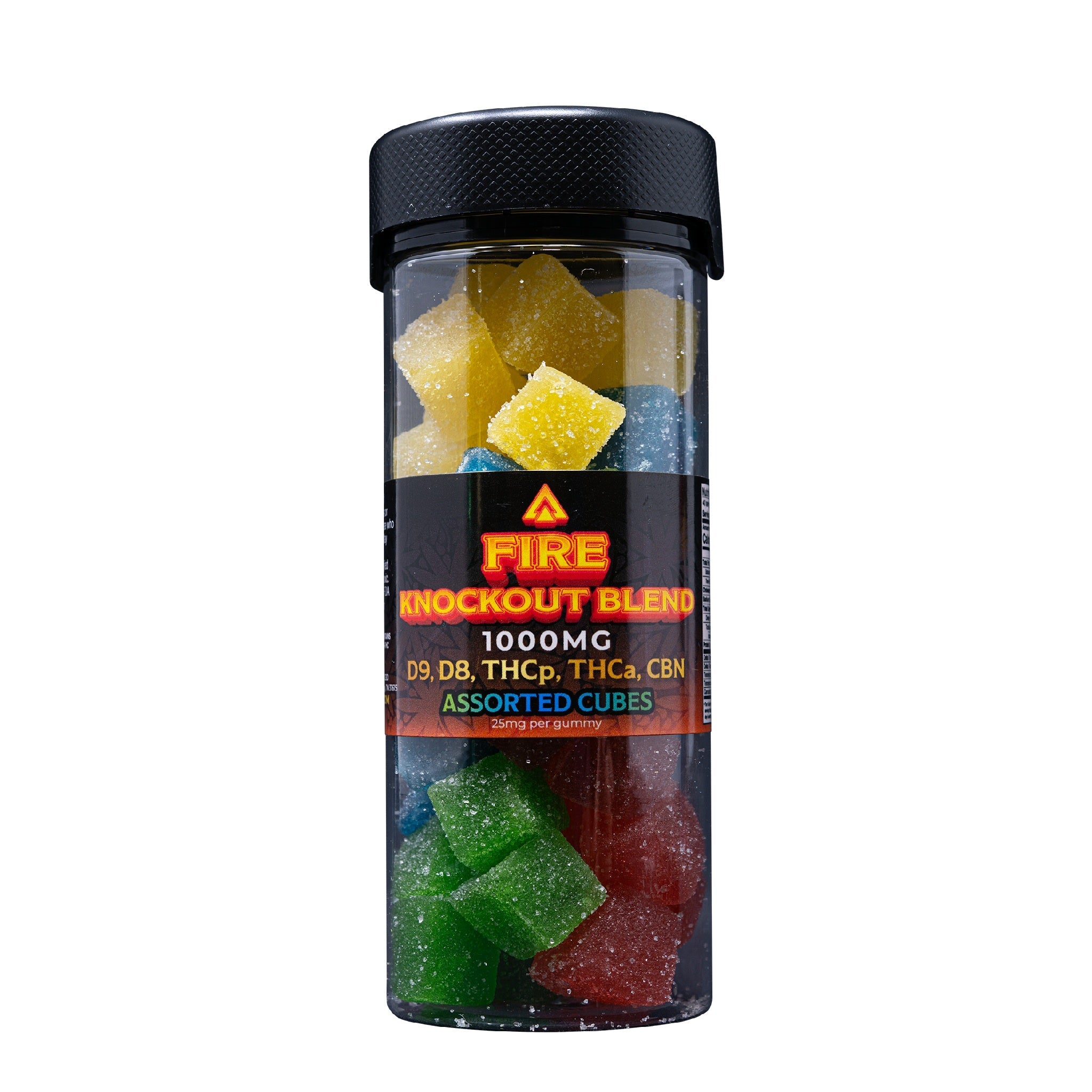Fire Knockout Blend Gummies - 1000mg (40ct)