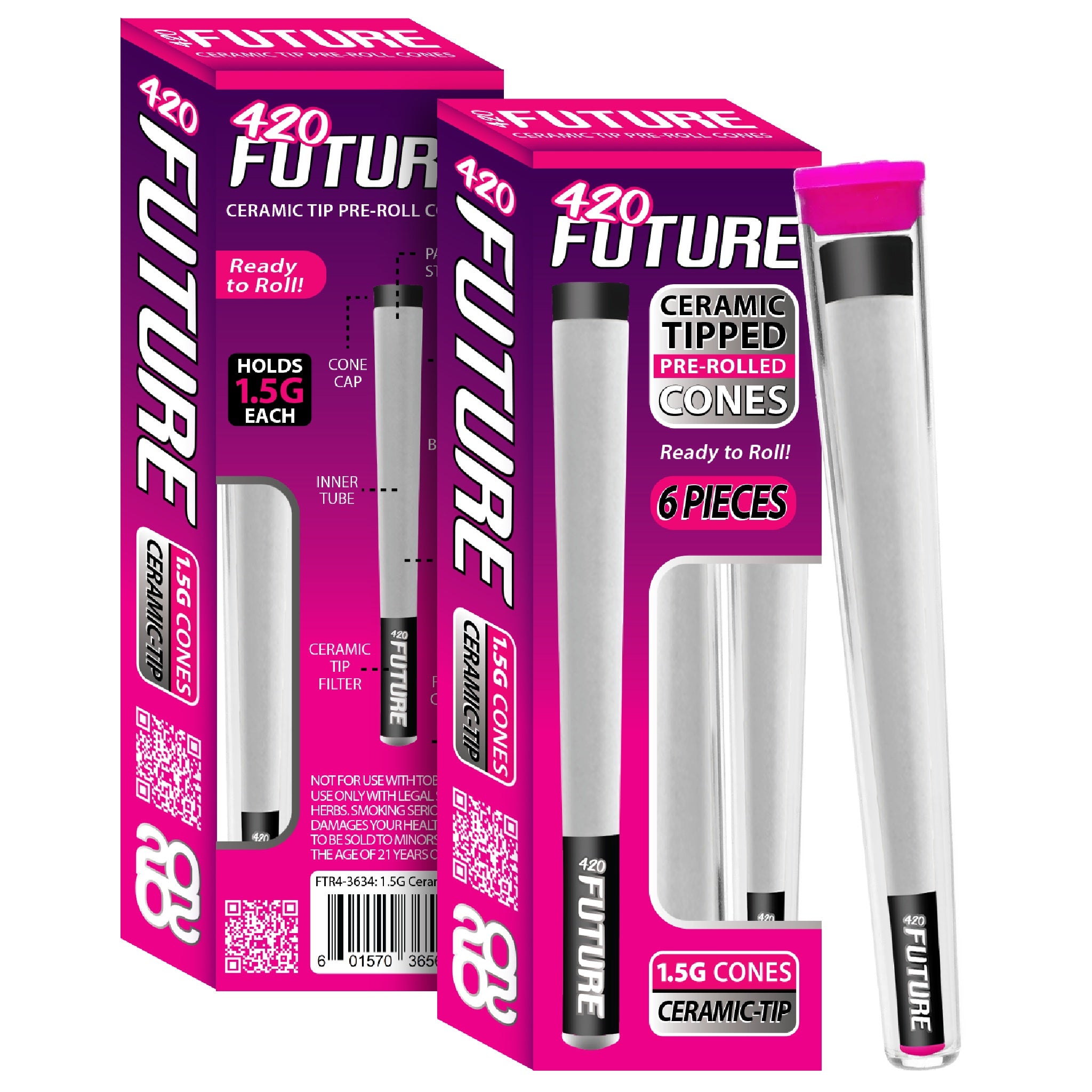 Future Ceramic Tip Cones - 1.5g - Image 2
