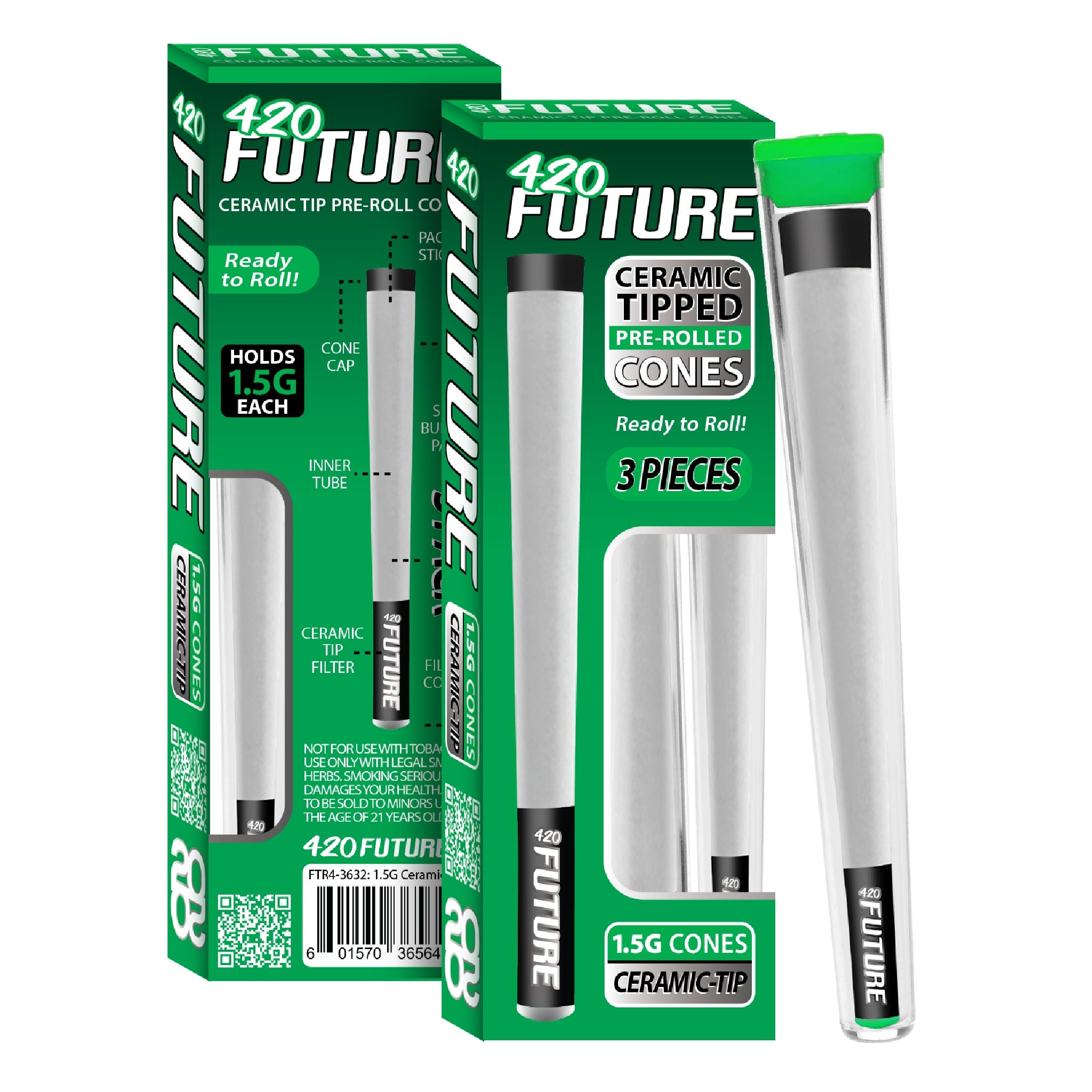 Future Ceramic Tip Cones - 1.5g