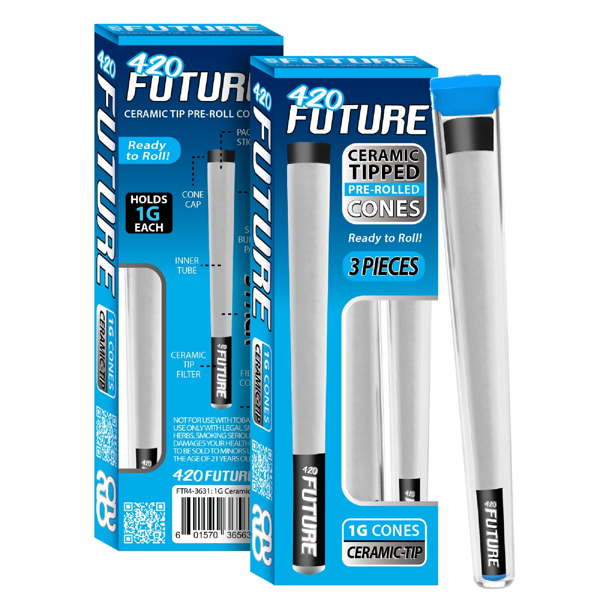 Future Ceramic Tip Cones - 1g