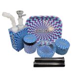 Blue & Purple Spiral