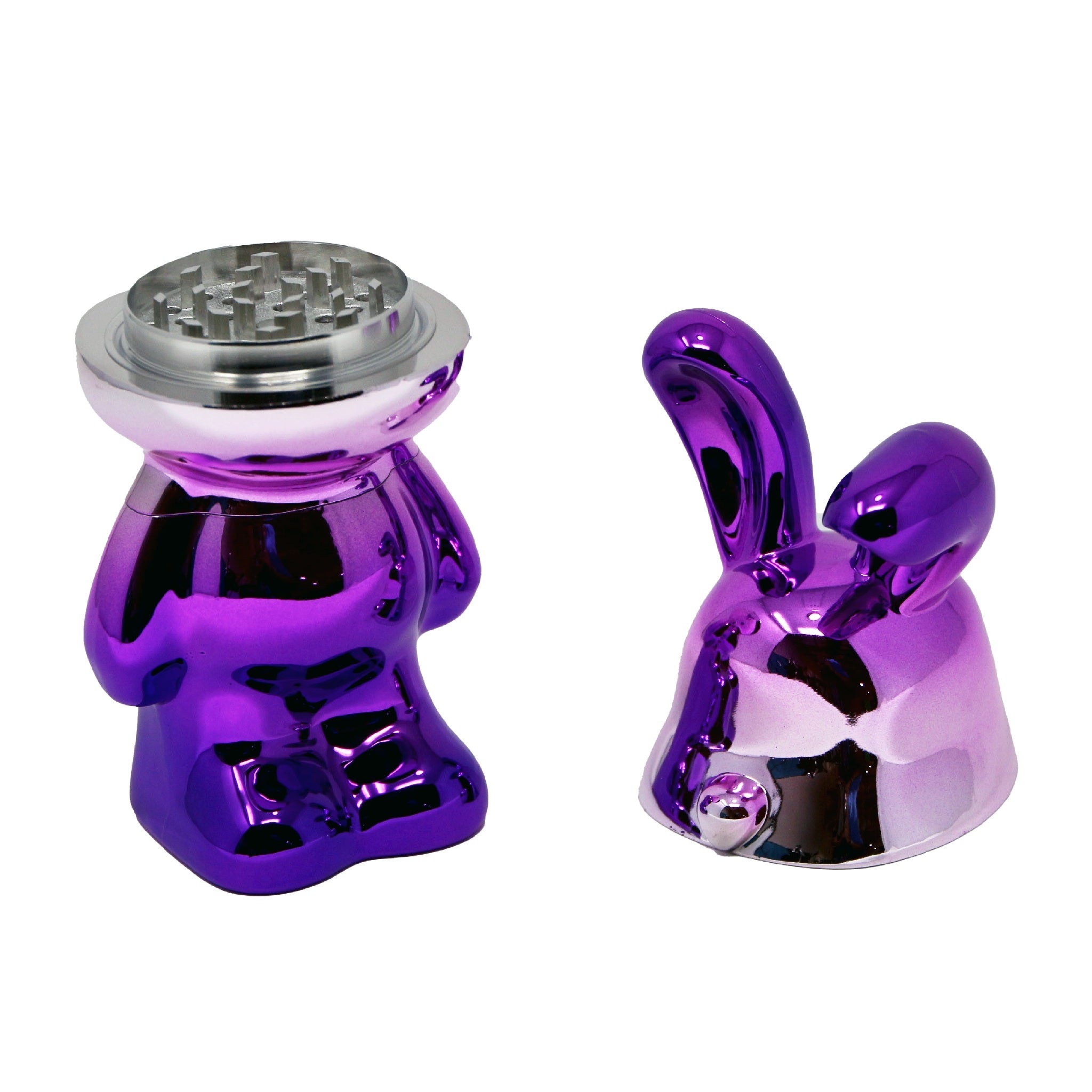 Get Lost Bunny Chrome Herb Grinder - Image 10