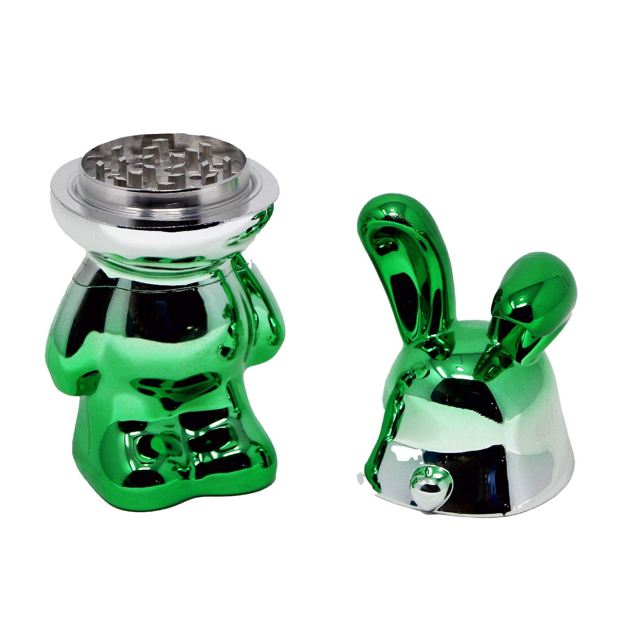 Get Lost Bunny Chrome Herb Grinder - Image 8