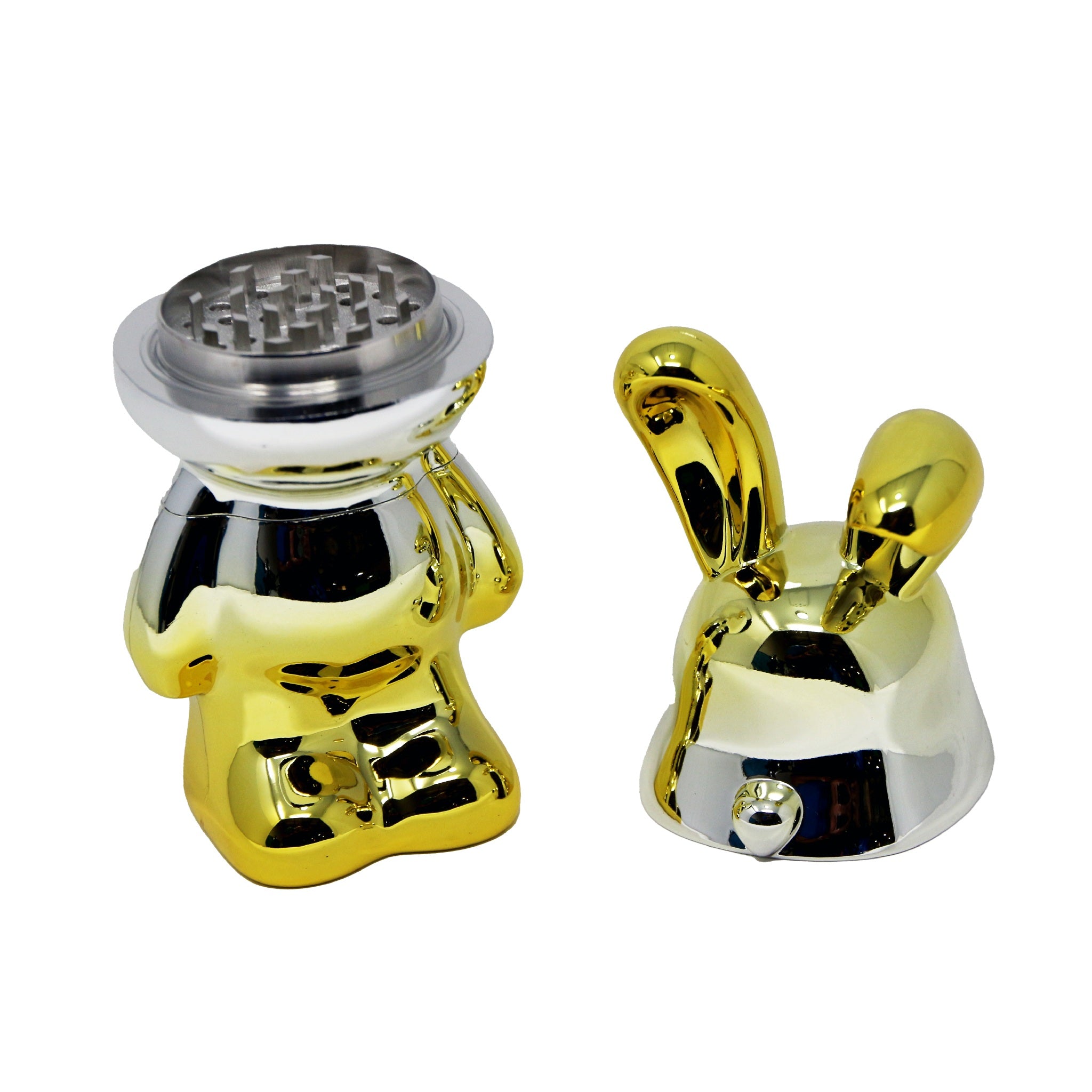 Get Lost Bunny Chrome Herb Grinder - Image 6