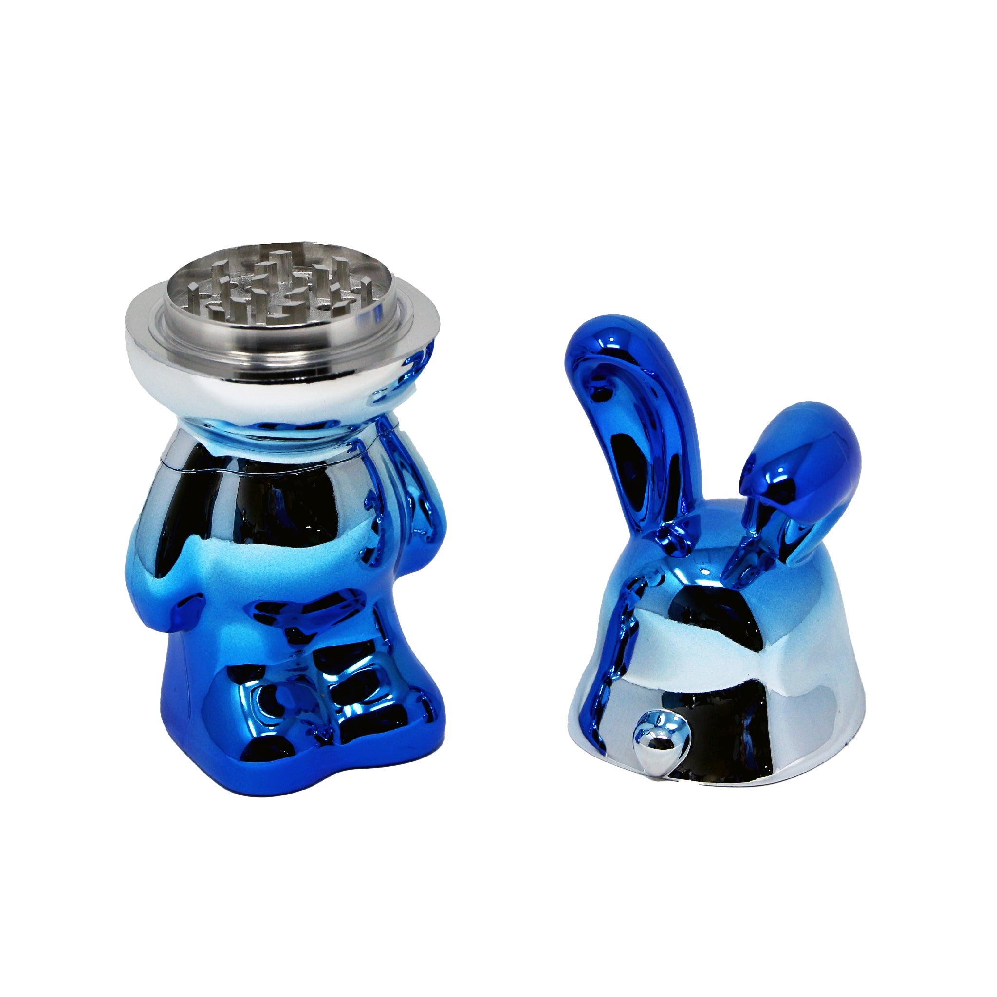 Get Lost Bunny Chrome Herb Grinder - Image 2