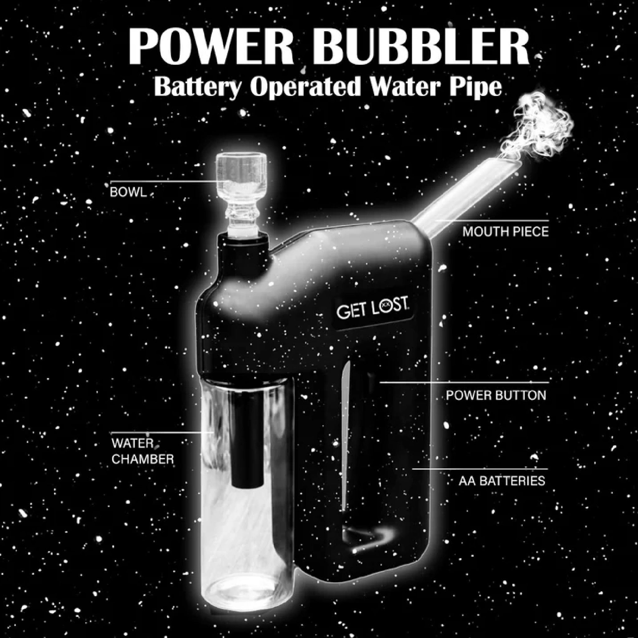 Get Lost Electric Power Bubbler - Image 3
