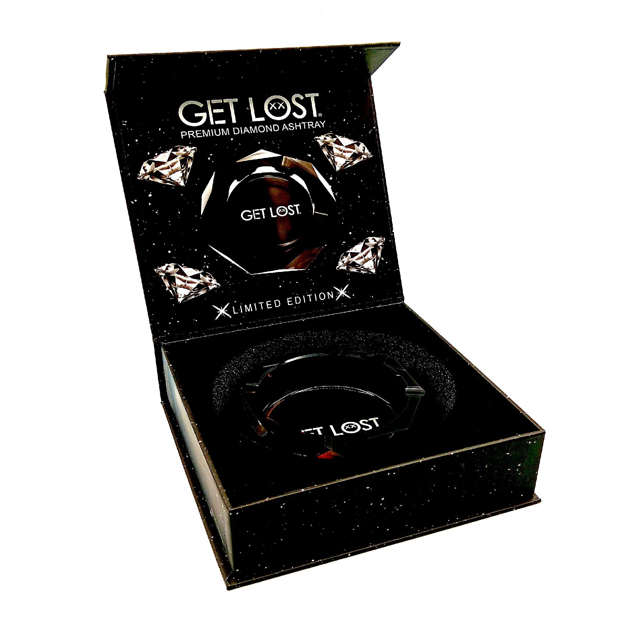 Get Lost Premium Diamond Ashtray - Image 2