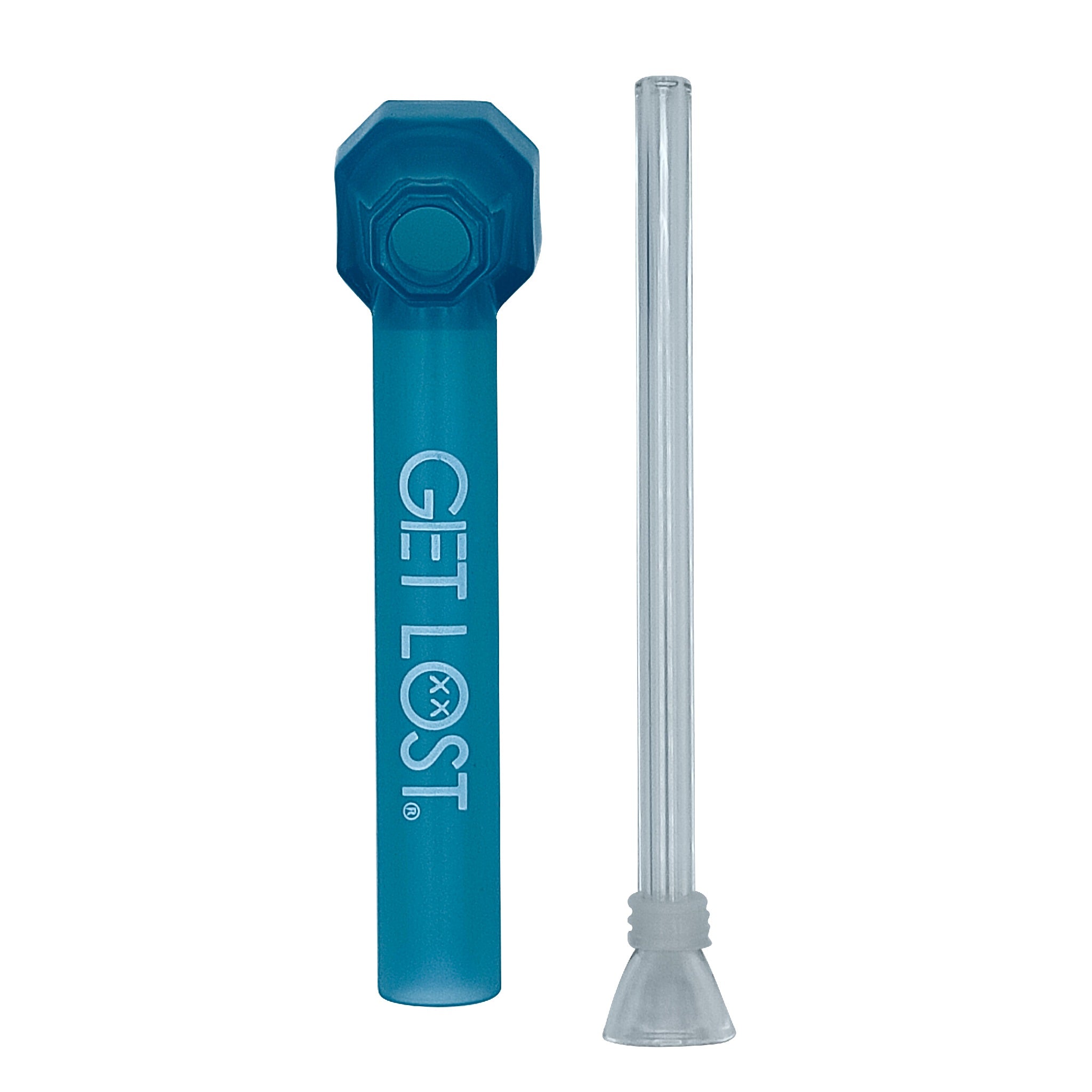 Get Lost Water Bottle Pipe Cap - Image 3