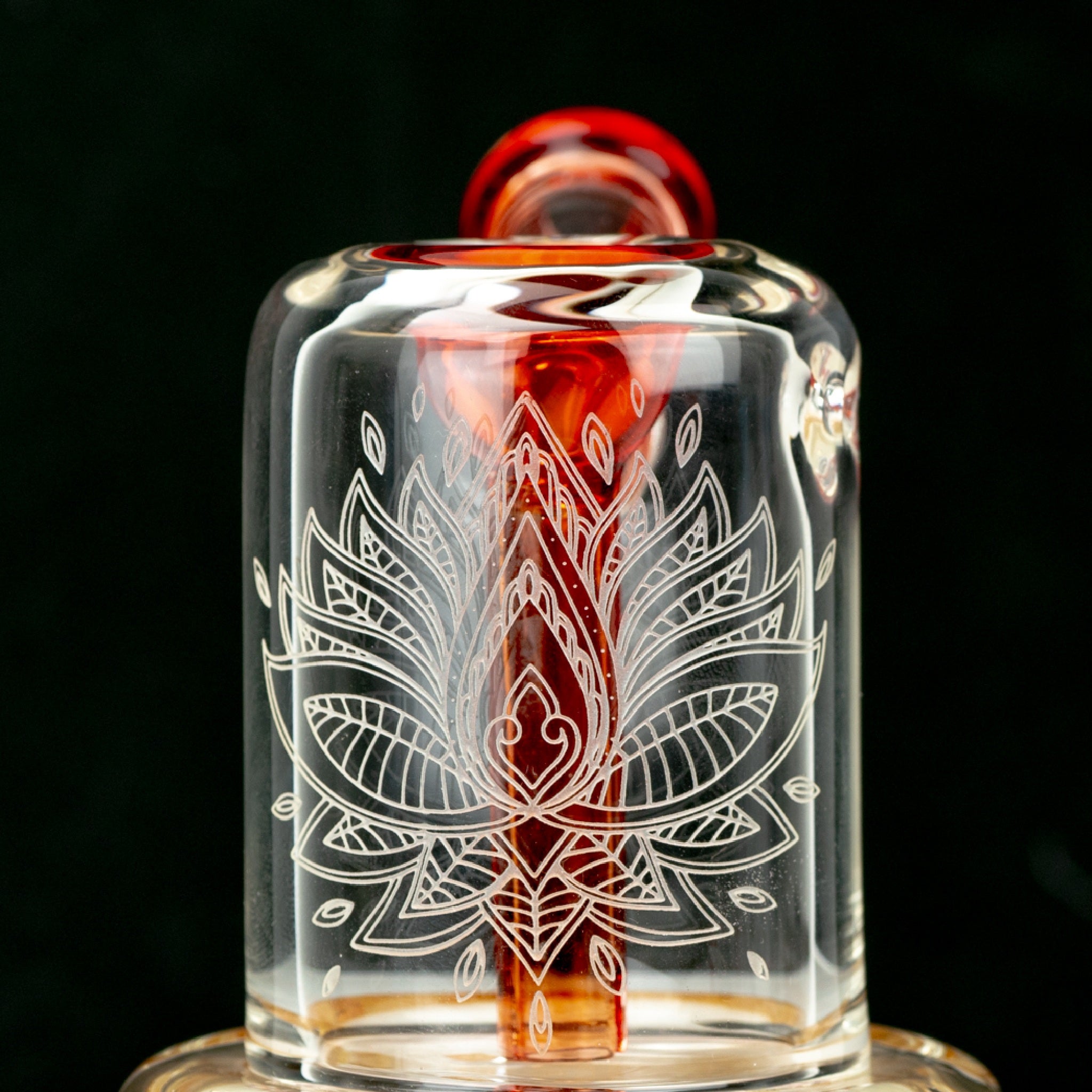 Glassfinity Bubbler Bong - 4.5in - Image 2