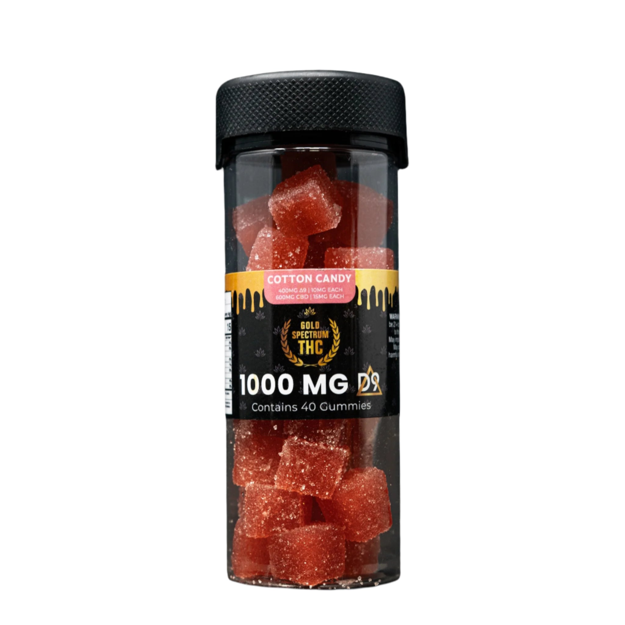 Gold Spectrum Full Spectrum Delta 9 Gummies - 1000mg (40ct) - Image 3