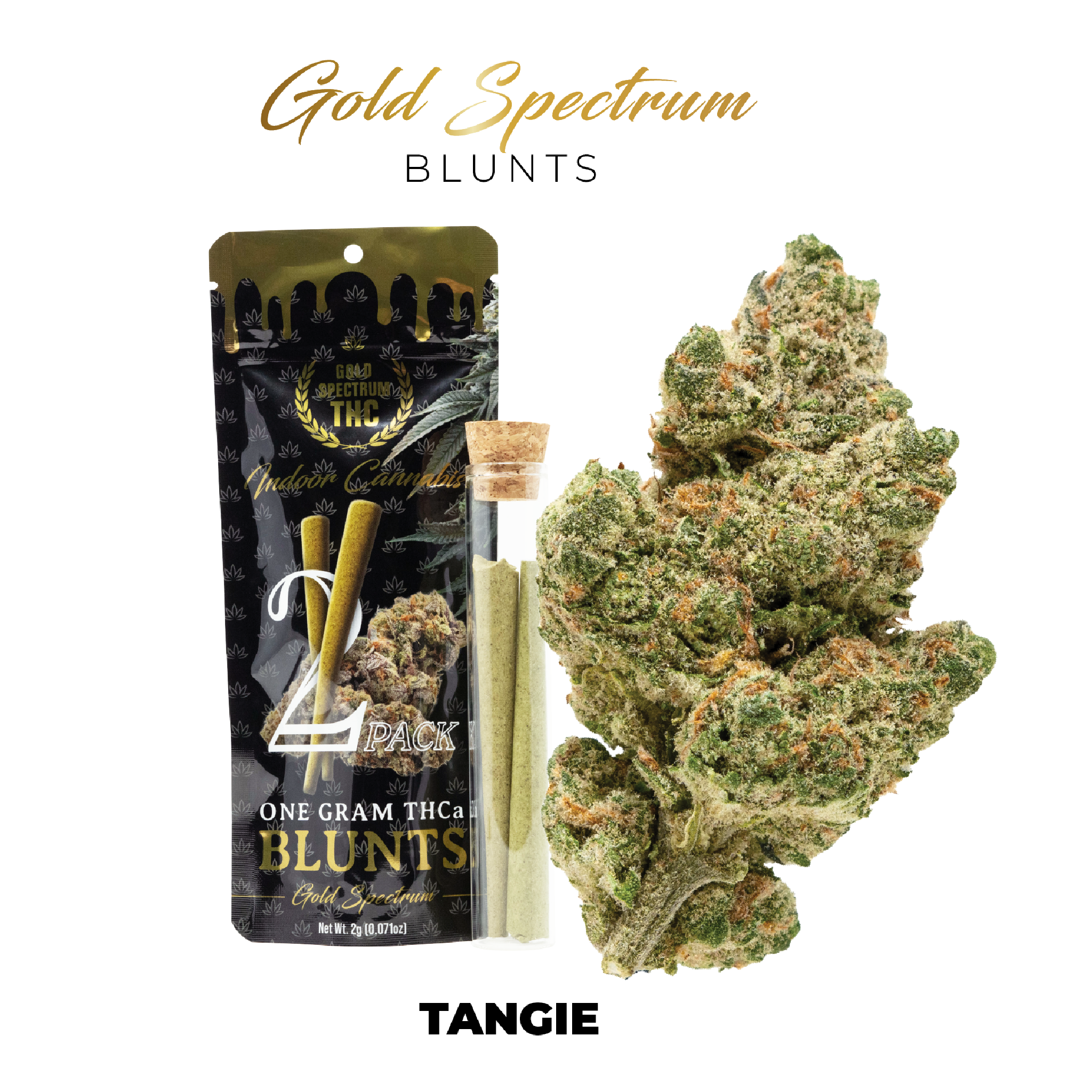 Gold Spectrum THC-A Blunt - 1.5g (2ct) - Image 5