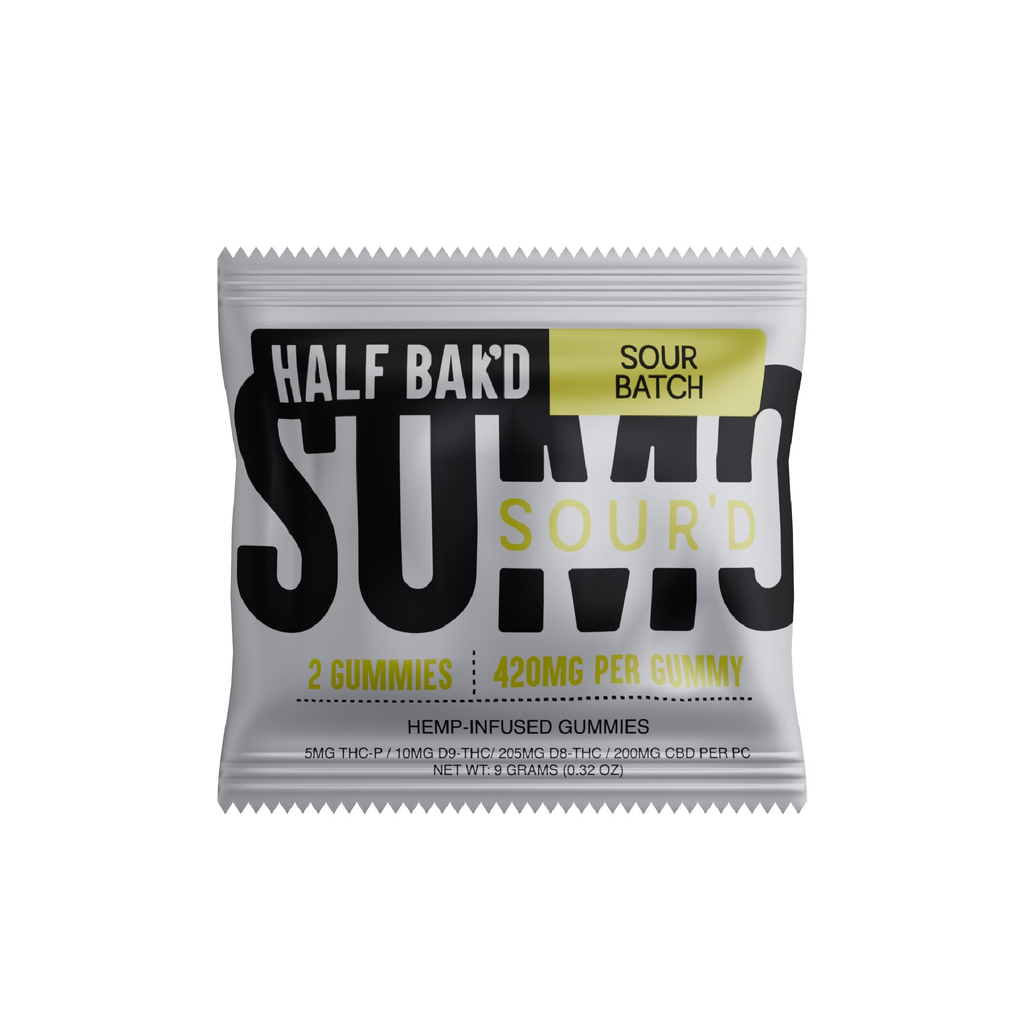 Half Bakd Sour'd Sumo THC Gummies - 2ct - Image 5