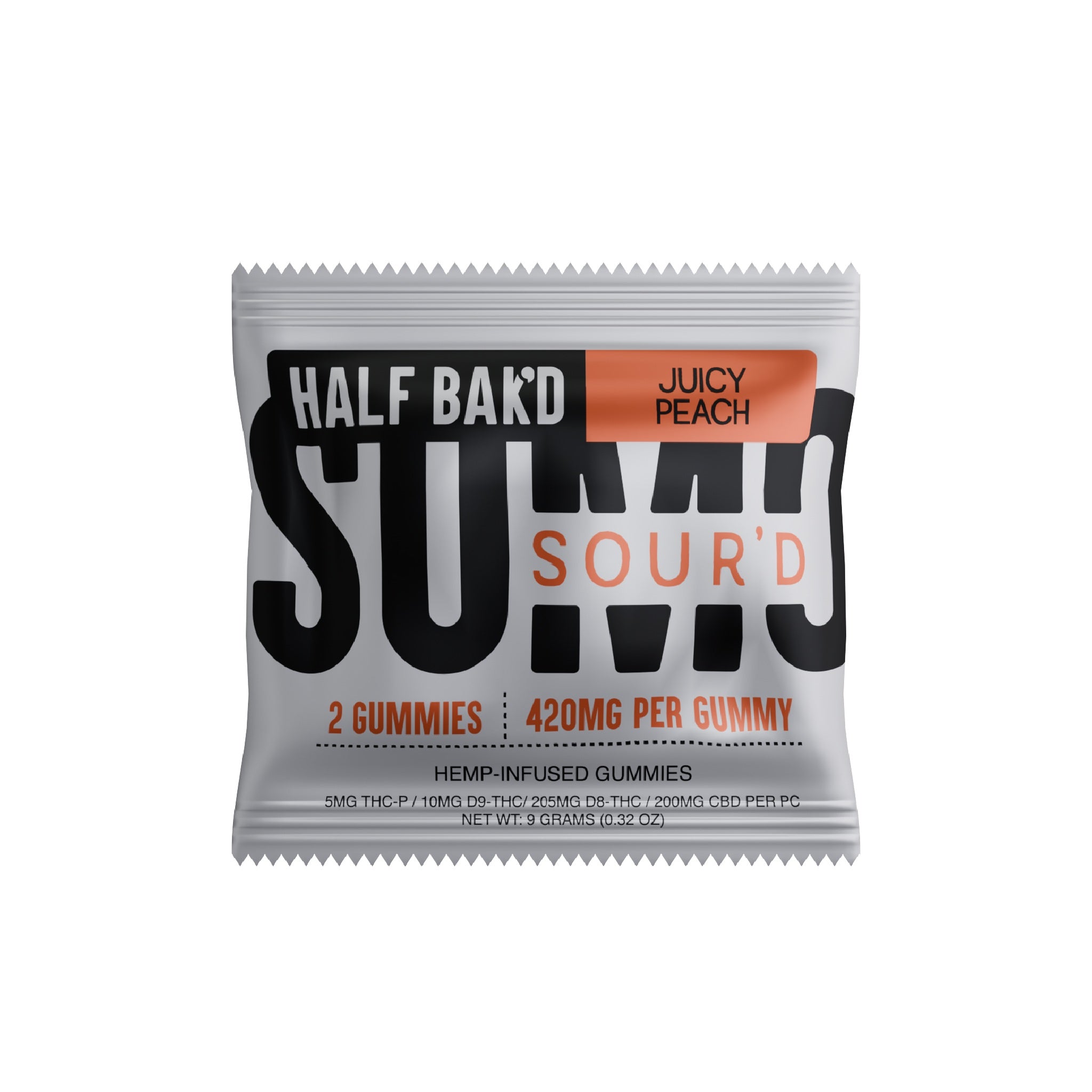 Half Bakd Sour'd Sumo THC Gummies - 2ct - Image 3