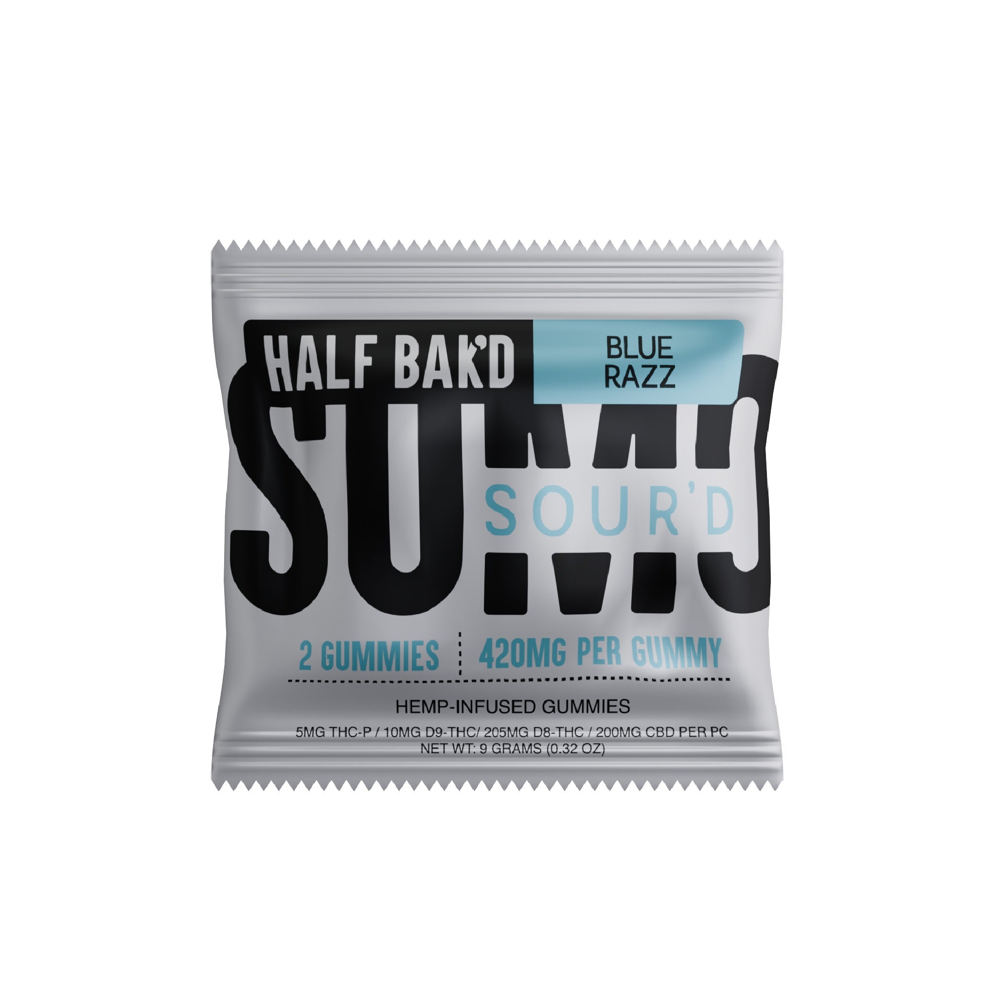 Half Bakd Sour'd Sumo THC Gummies - 2ct - Image 2