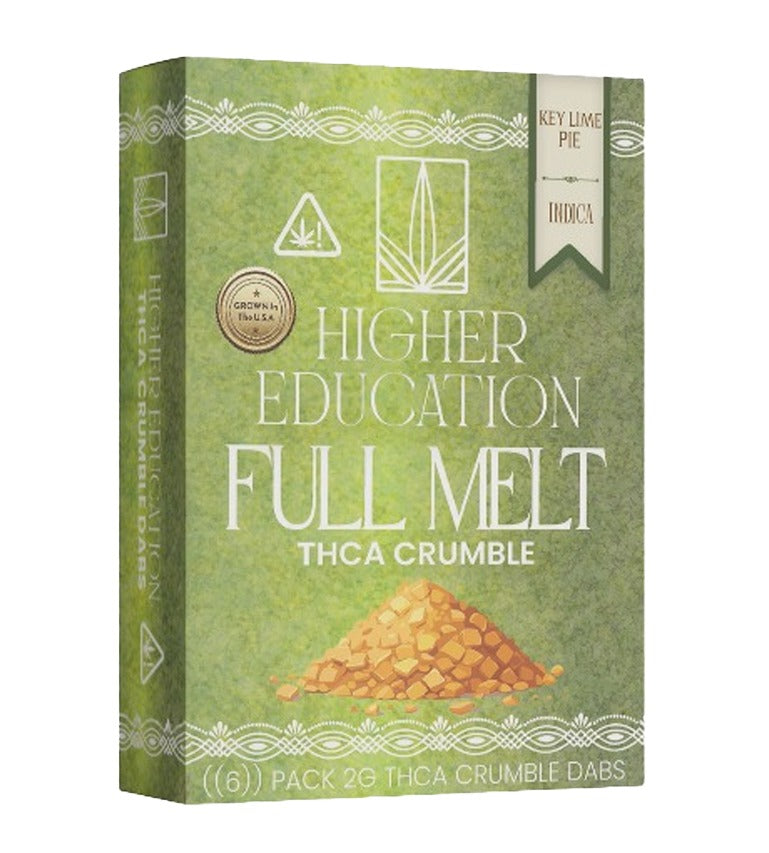 Higher Education Full Melt THC-A Crumble - 2g - Image 2
