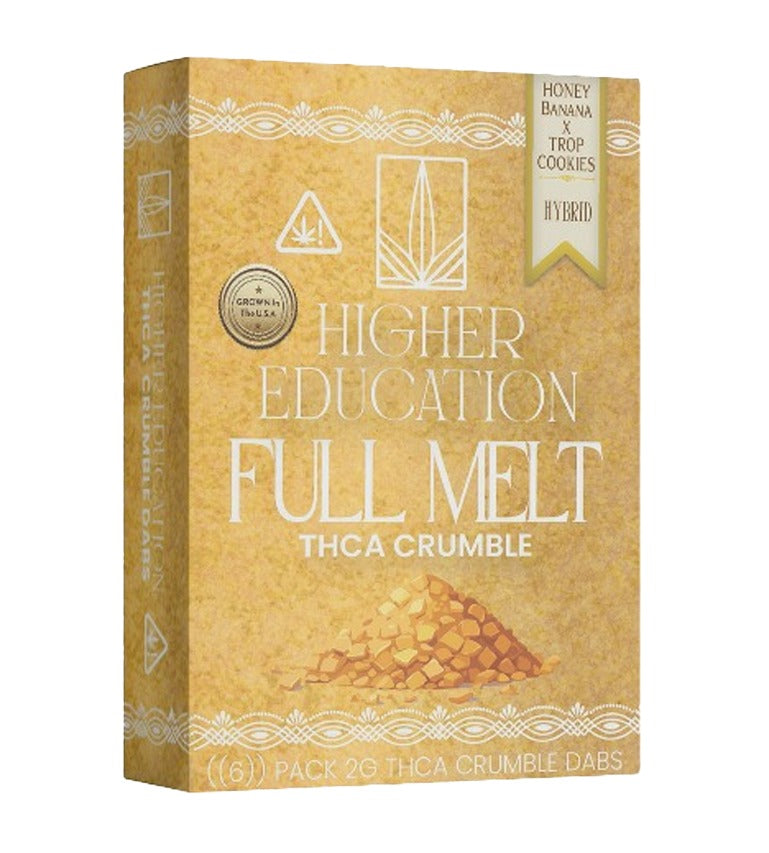 Higher Education Full Melt THC-A Crumble - 2g - Image 3