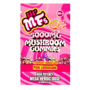 Lil MFs Mega Heroic Dose High Potency Mushroom Gummies (2pc) - 5000mg