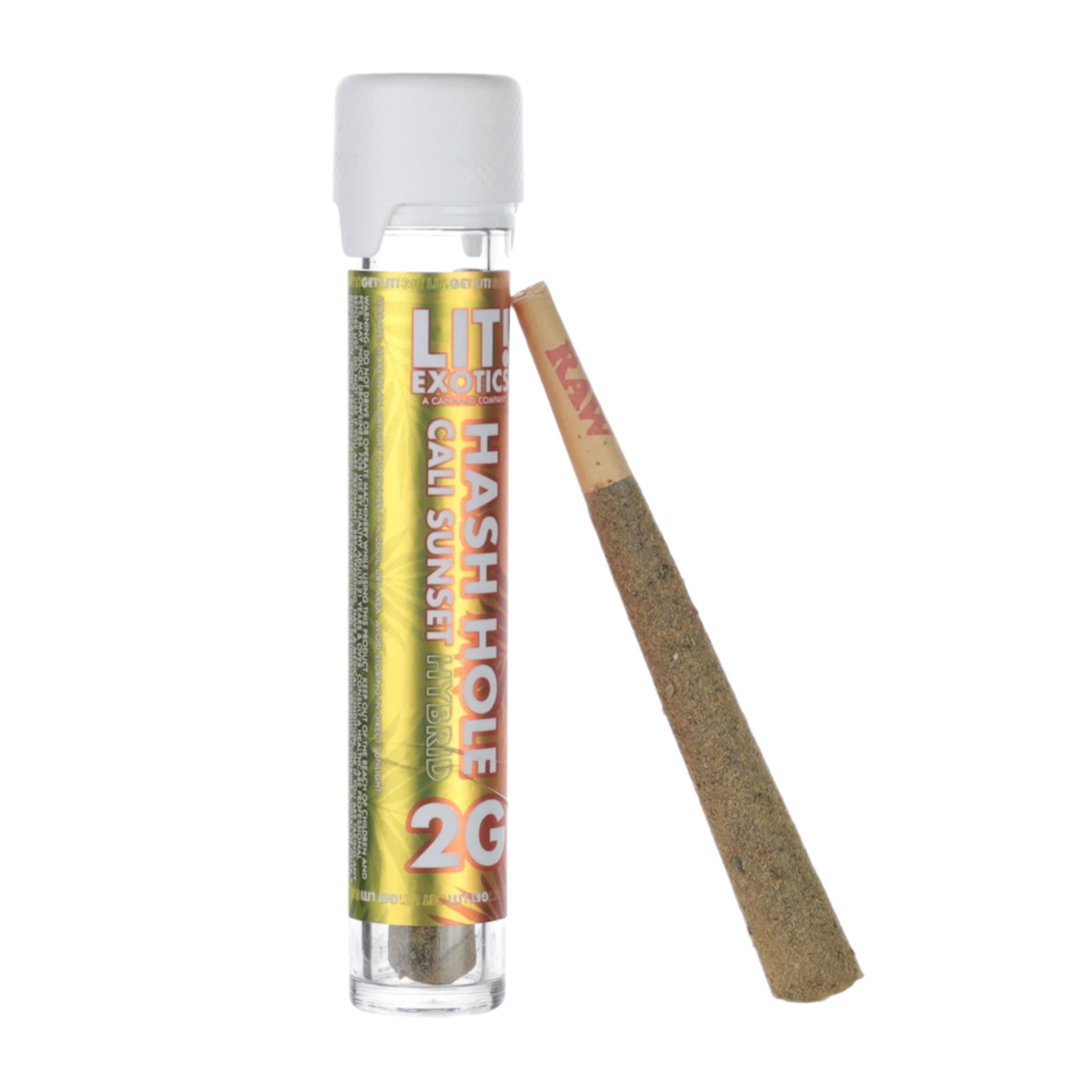 Lit! THC-A Hash Hole Pre-Roll - 2g - Image 2