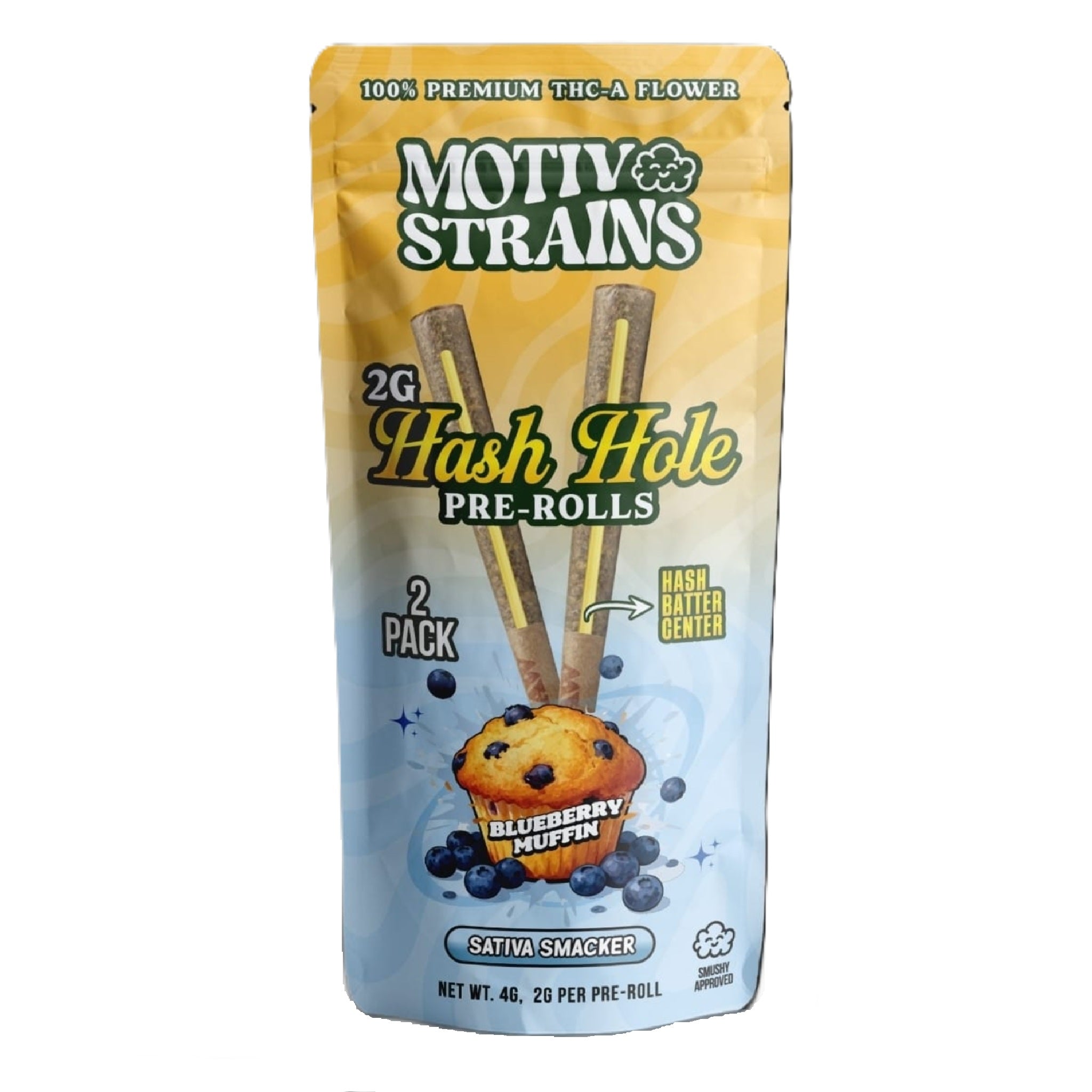 Motiv Strains THC-A Hash Hole Pre-Rolls - 2g (2ct) - Image 3