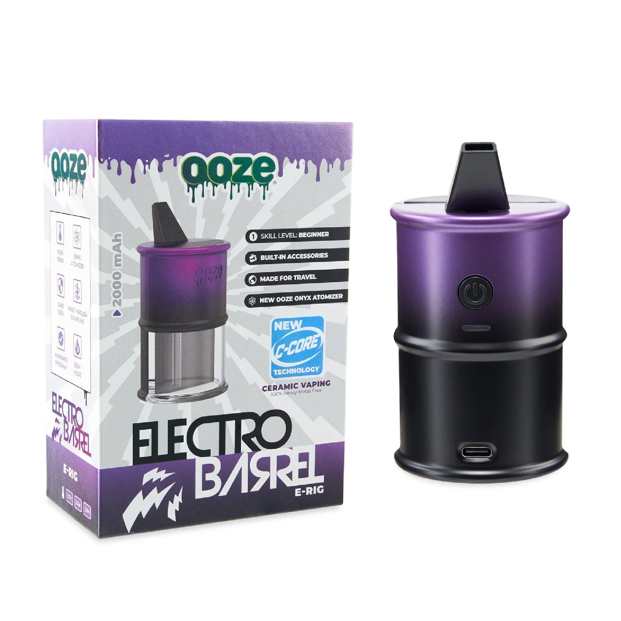 Ooze Electro Barrel Dab Rig - Image 5
