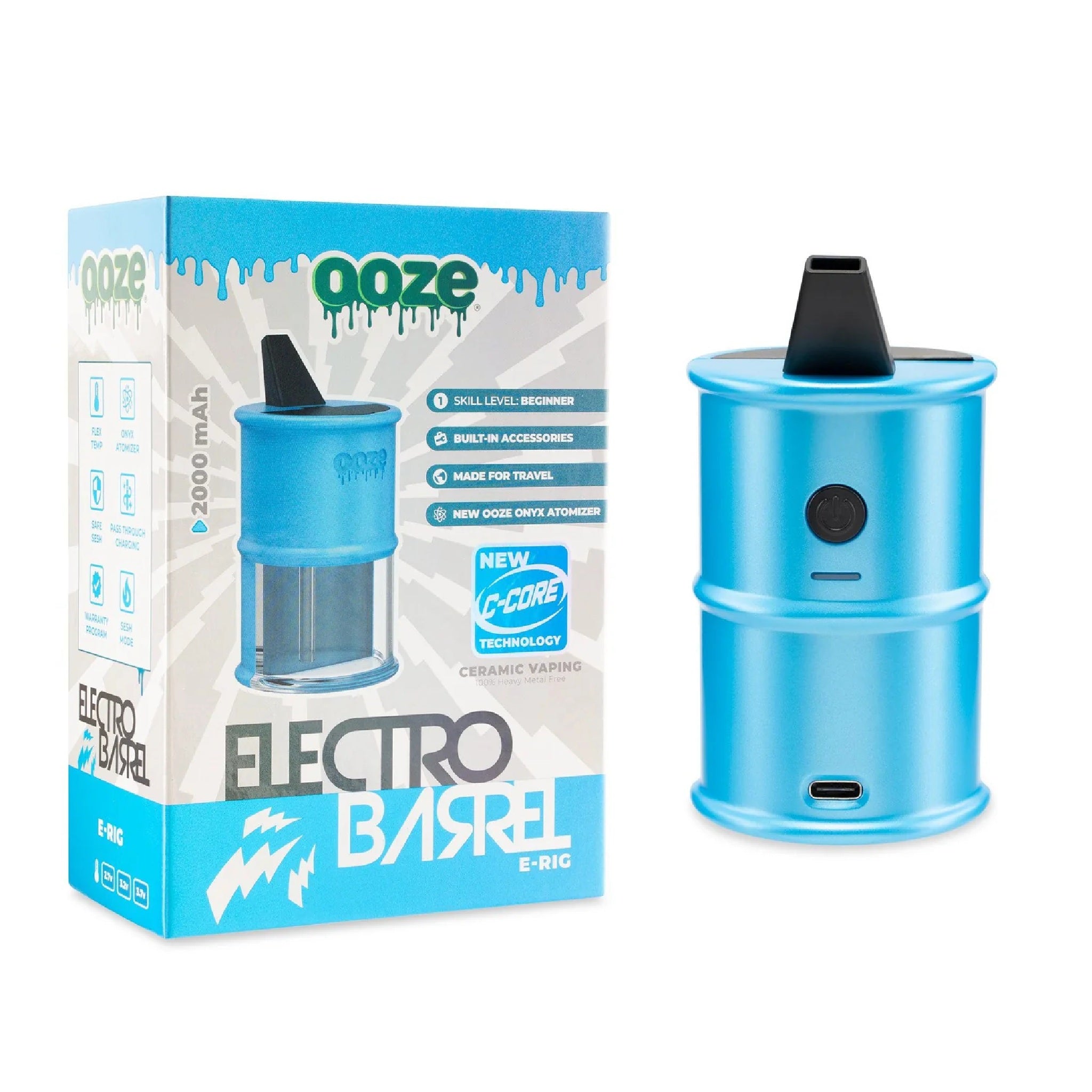 Ooze Electro Barrel Dab Rig - Image 7
